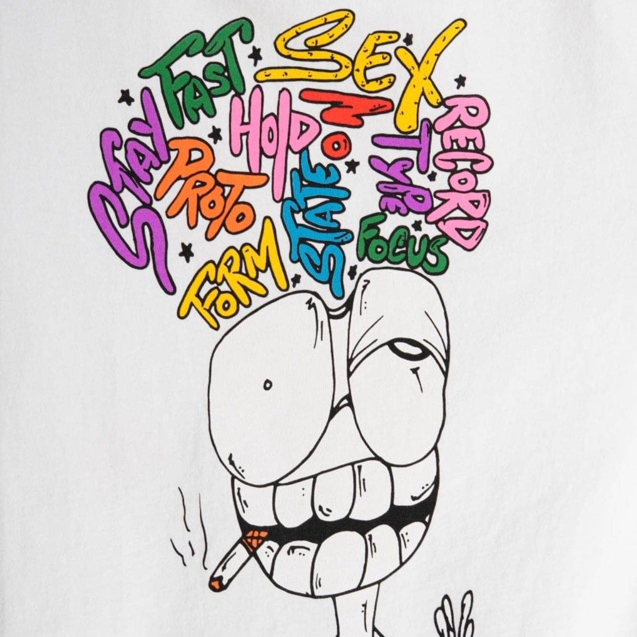 Matty Boy Anti Promo Short Sleeve Tee Shirt White Multi Size US L / EU 52-54 / 3 - 3 Thumbnail