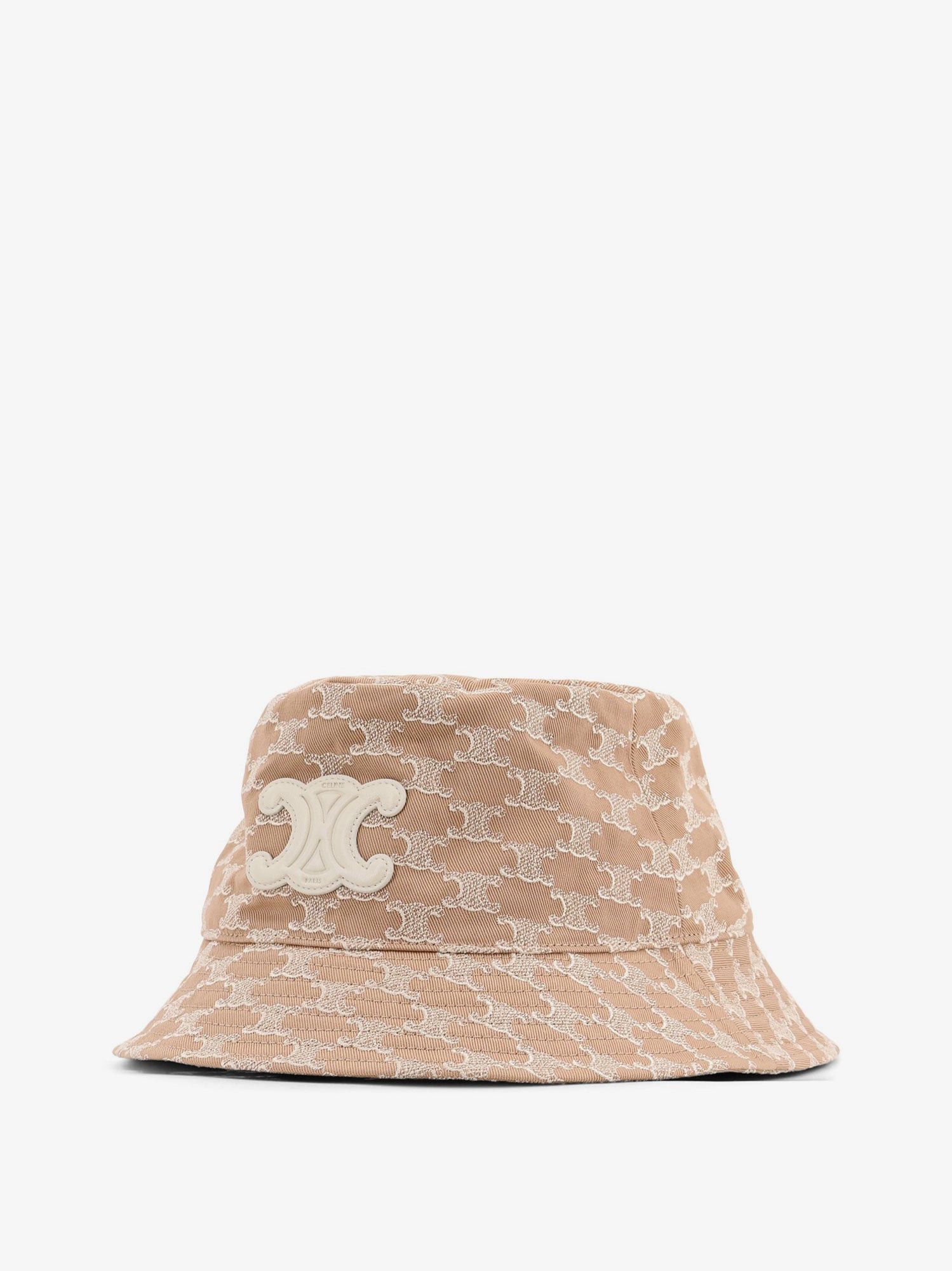 Celine Cotton hat with Triomphe logo all-over S - USA Tariffs Included Size ONE SIZE - 2 Thumbnail