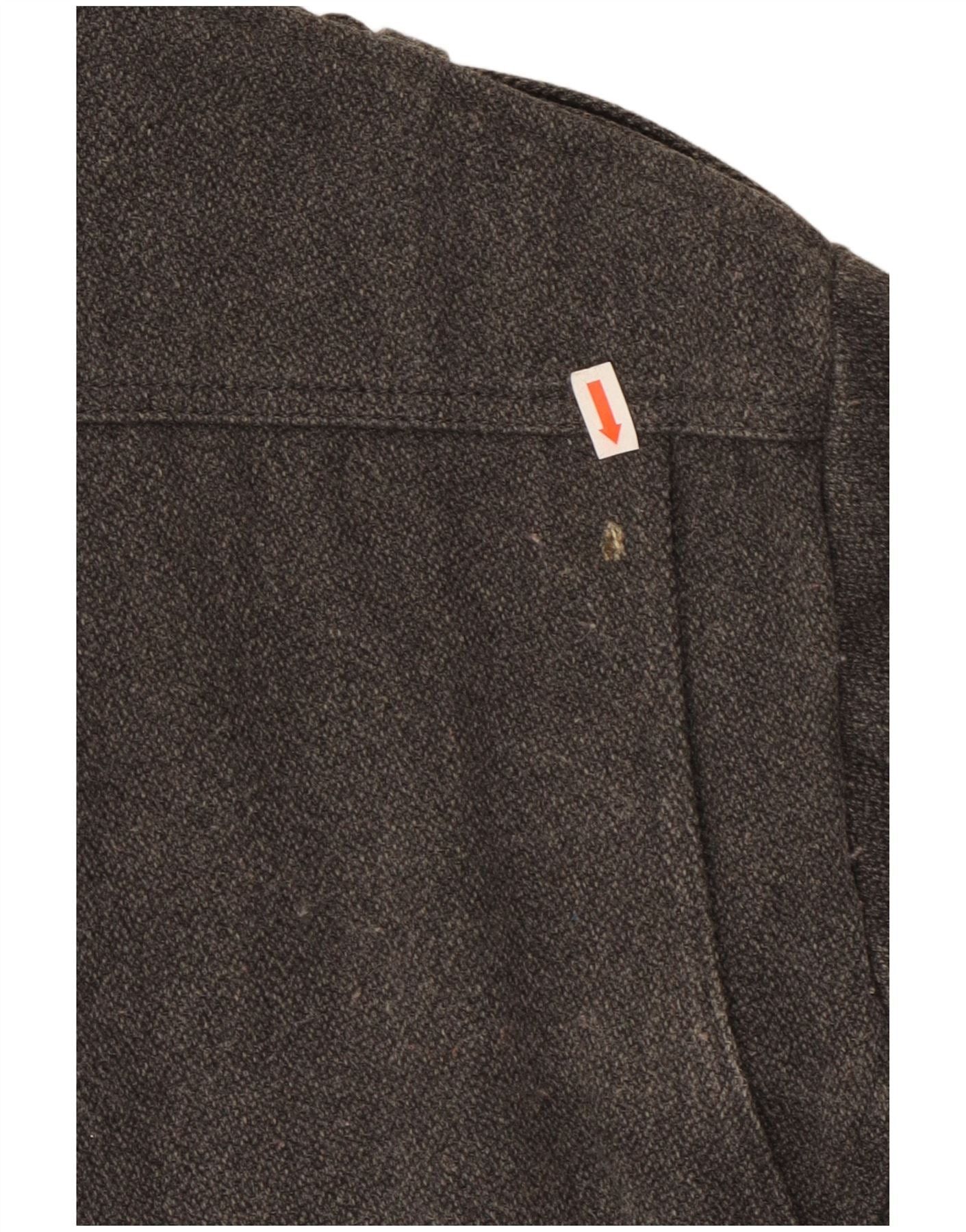 Diesel Mens Military Jacket UK 42 XL Grey Polyester Size US XL / EU 56 / 4 - 3 Thumbnail