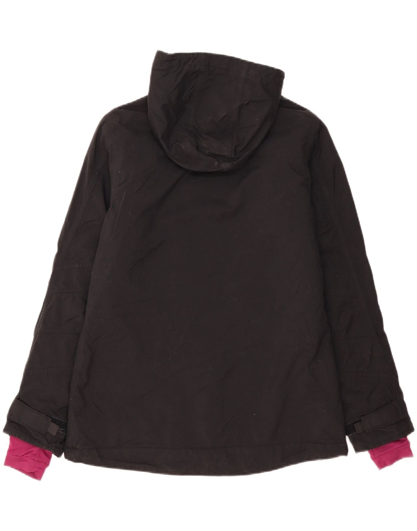 Carhartt Womens Hooded Windbreaker Jacket US 8/10 Medium Black Polyes Size L / US 10 / IT 46 - 2 Thumbnail
