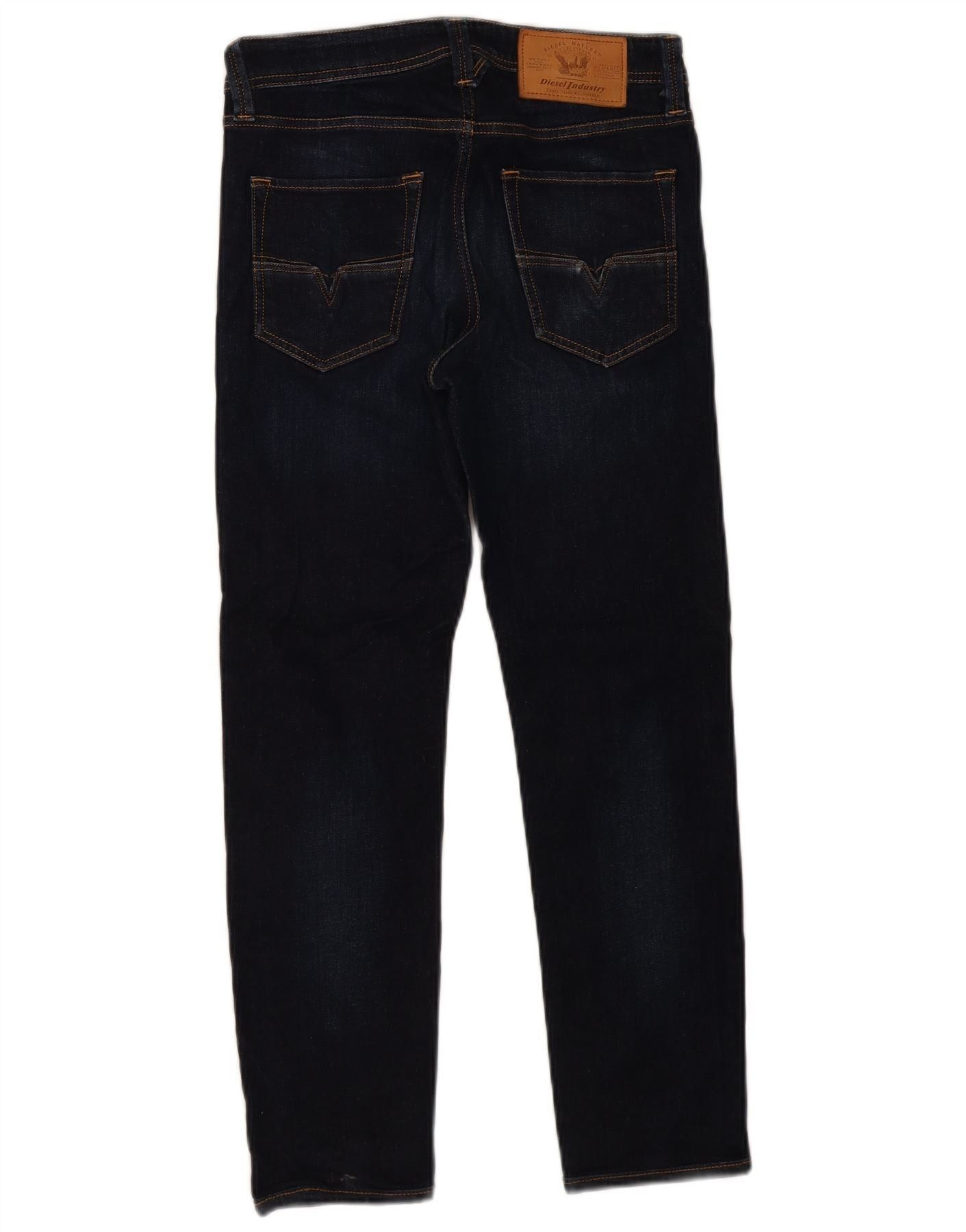 Diesel Womens Straight Jeans W28 L28 Navy Blue Size 42" / US 20 - 2 Thumbnail