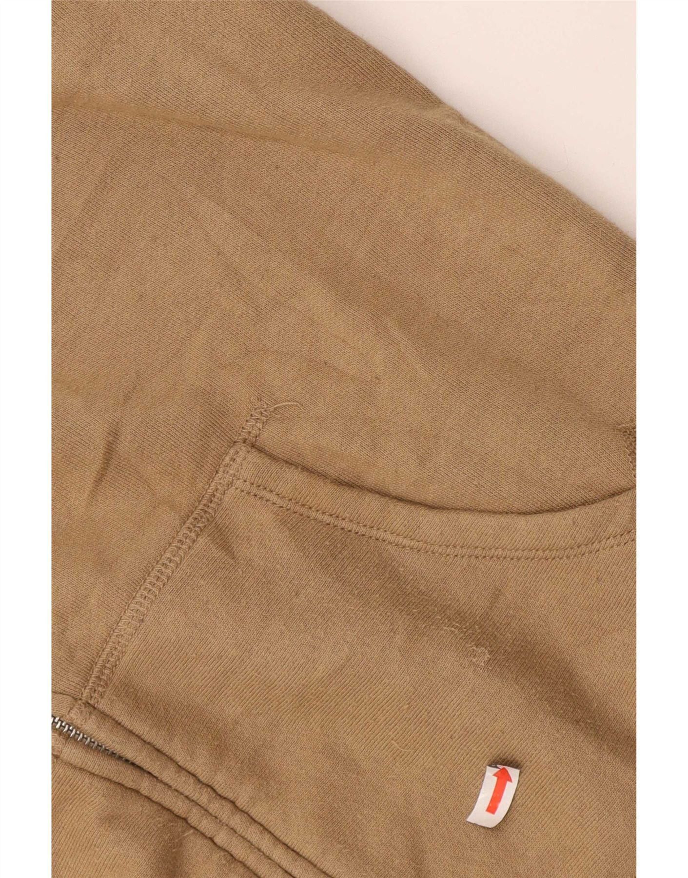 Polo Ralph Lauren Womens Overd Zip Hoodie Sweater UK 10 Small Beige Size M / US 6-8 / IT 42-44 - 3 Thumbnail