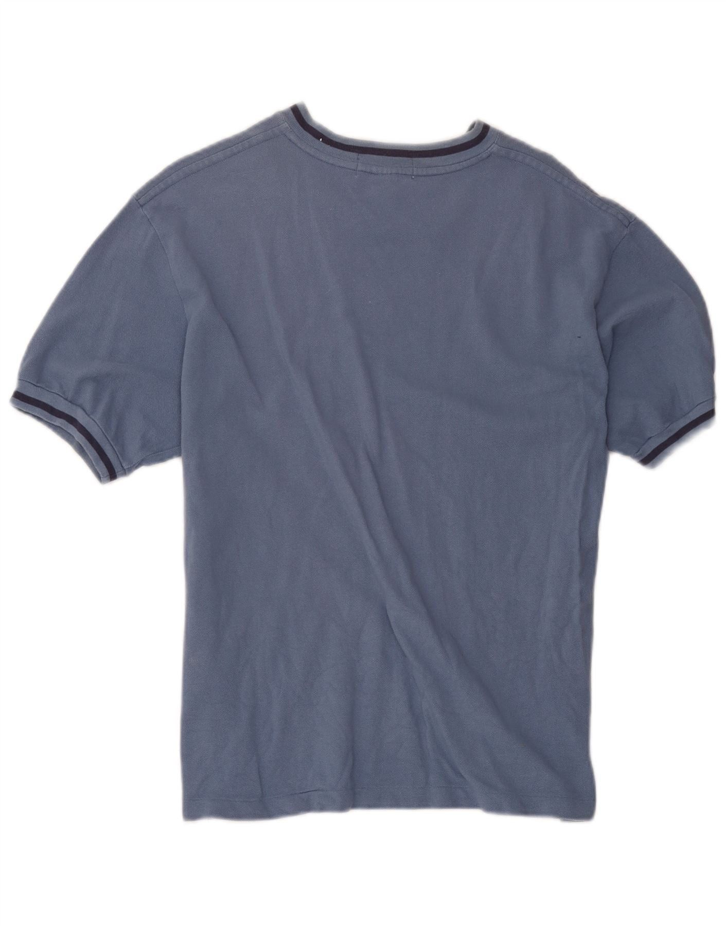 Polo Ralph Lauren Womens T-Shirt Top UK 14 Medium Blue Cotton Size S / US 4 / IT 40 - 2 Thumbnail