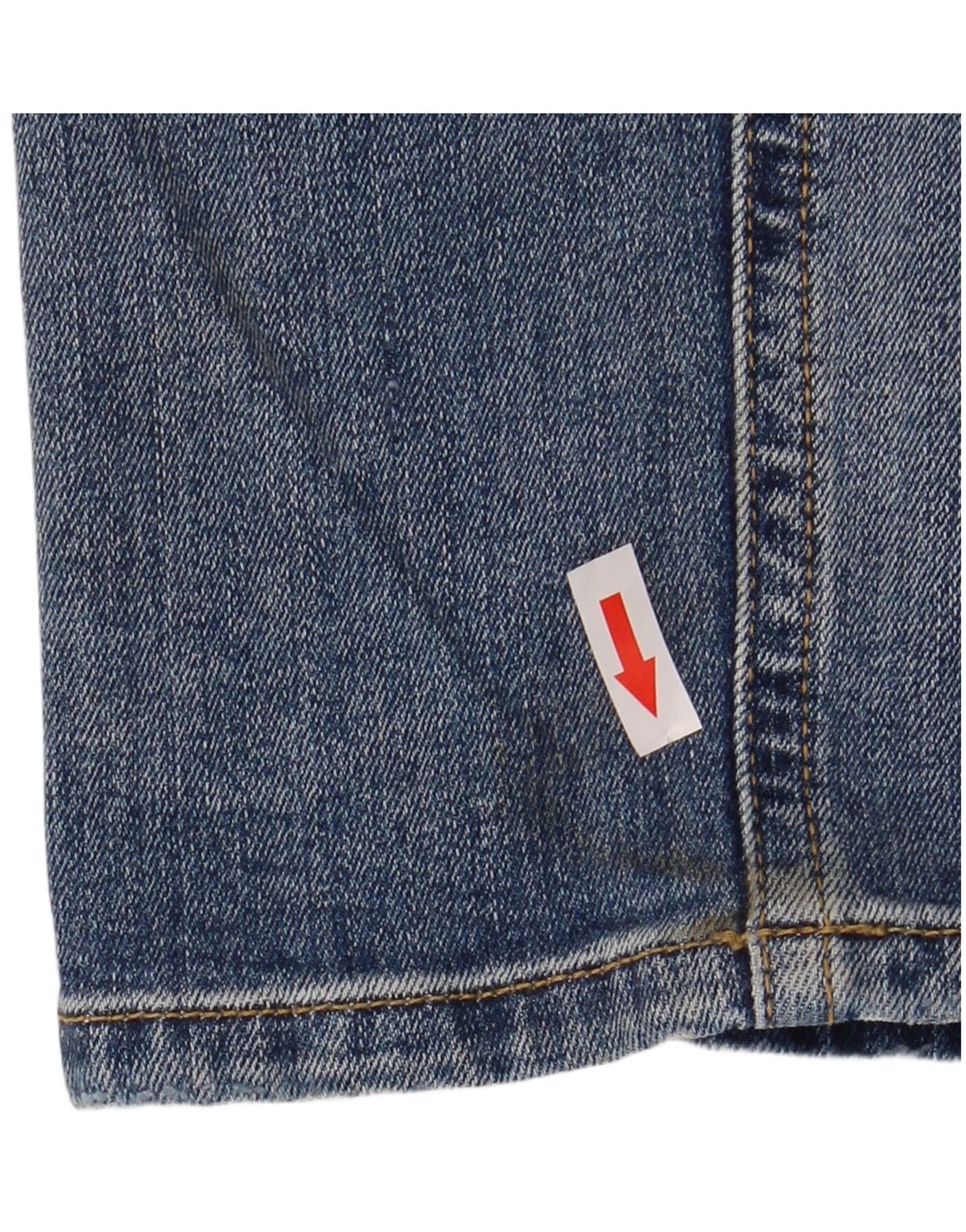 Diesel Mens Thommer Slim Jeans W31 L34 Blue Cotton Size US 31 - 3 Thumbnail
