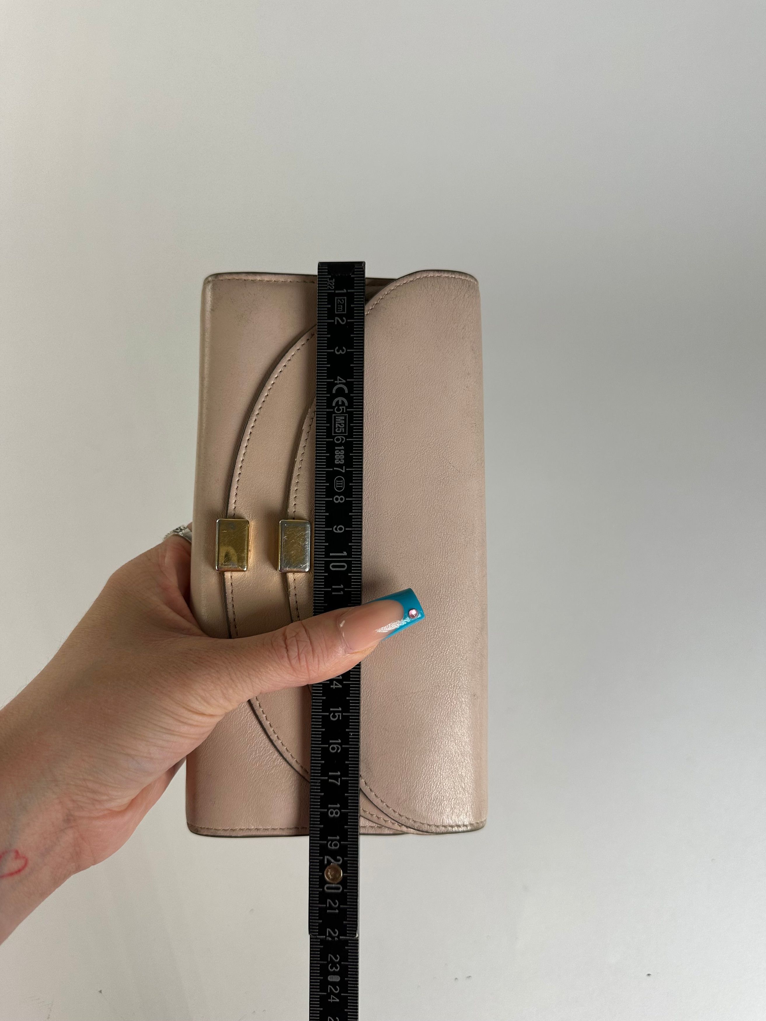 Chloe Vintage Grained Wallet Blush Size ONE SIZE - 9 Thumbnail