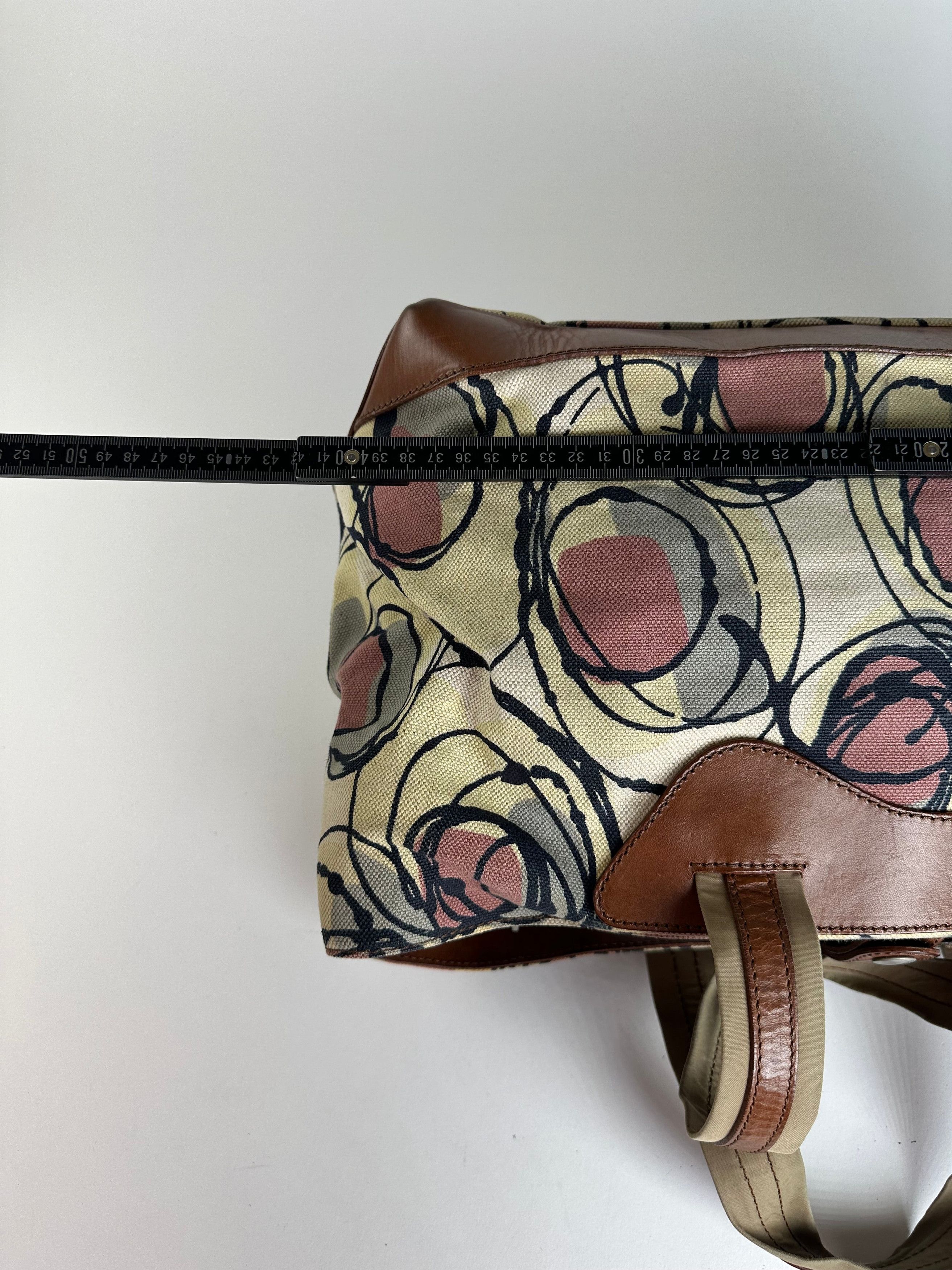 Marni Vintage Canvas Tote Bag Cream Size ONE SIZE - 13 Thumbnail