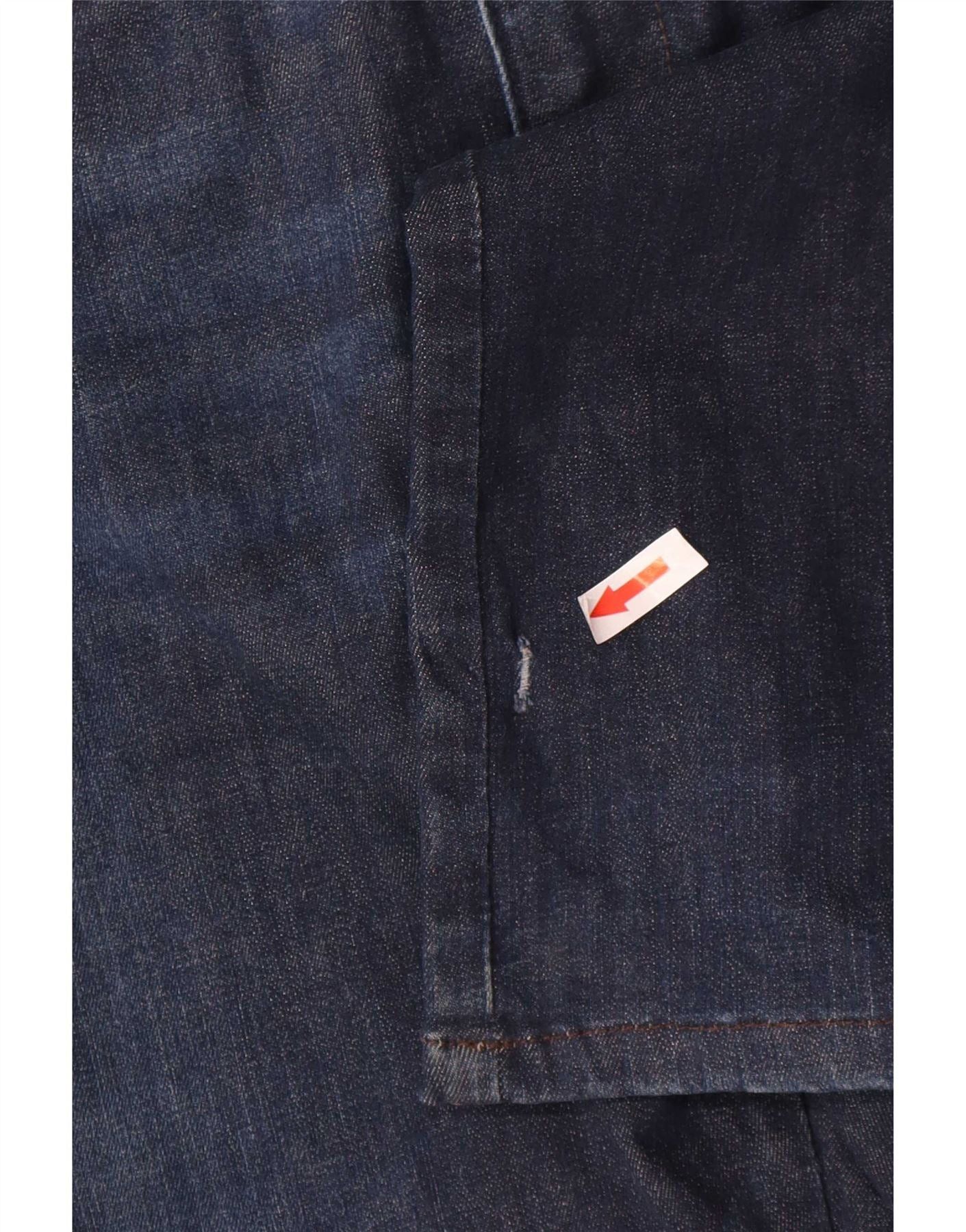 Diesel Womens Skinzee-xp Regular Waist Super Skinny Jeans W28 L28 N Size 42" / US 20 - 3 Thumbnail