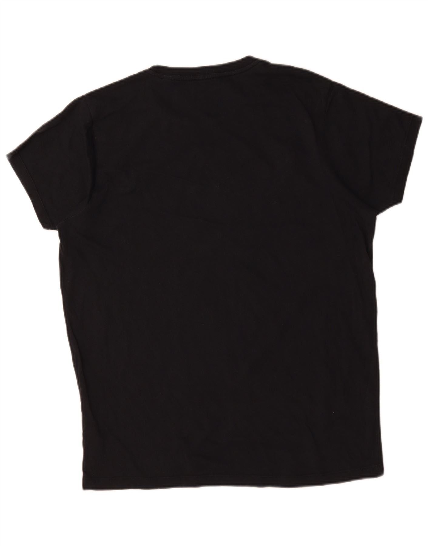 Diesel Womens T-Shirt Top UK 16 Large Navy Blue Cotton Size L / US 10 / IT 46 - 2 Thumbnail
