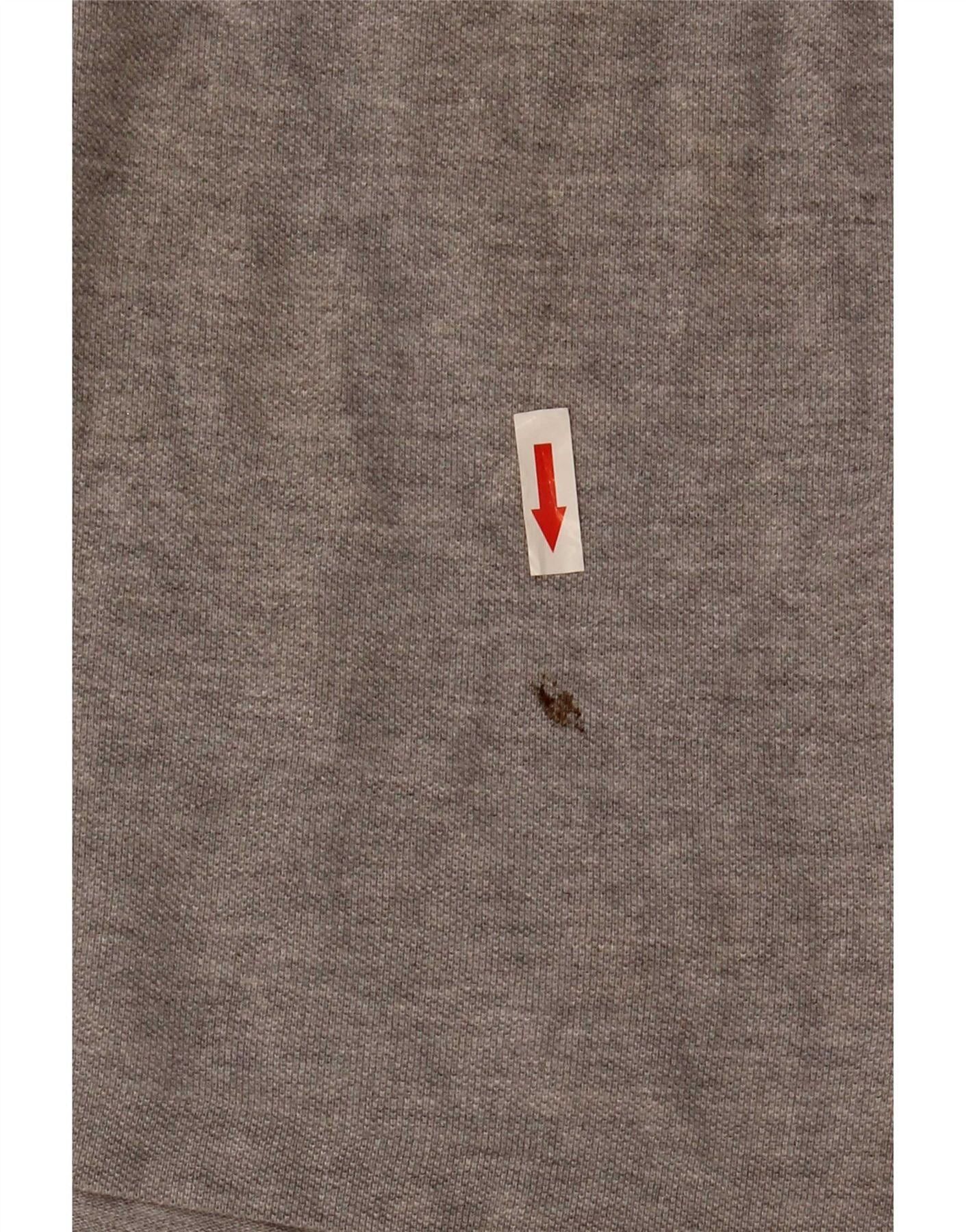 Polo Ralph Lauren Mens Polo Shirt 2XL Grey Cotton Size US XXL / EU 58 / 5 - 3 Thumbnail