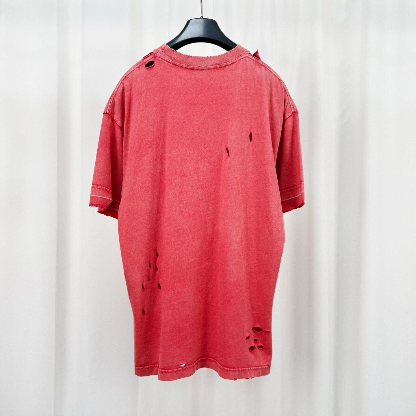 Balenciaga Balenciaga Distressed Print Letter Short Sleeve Size US S / EU 44-46 / 1 - 2 Thumbnail