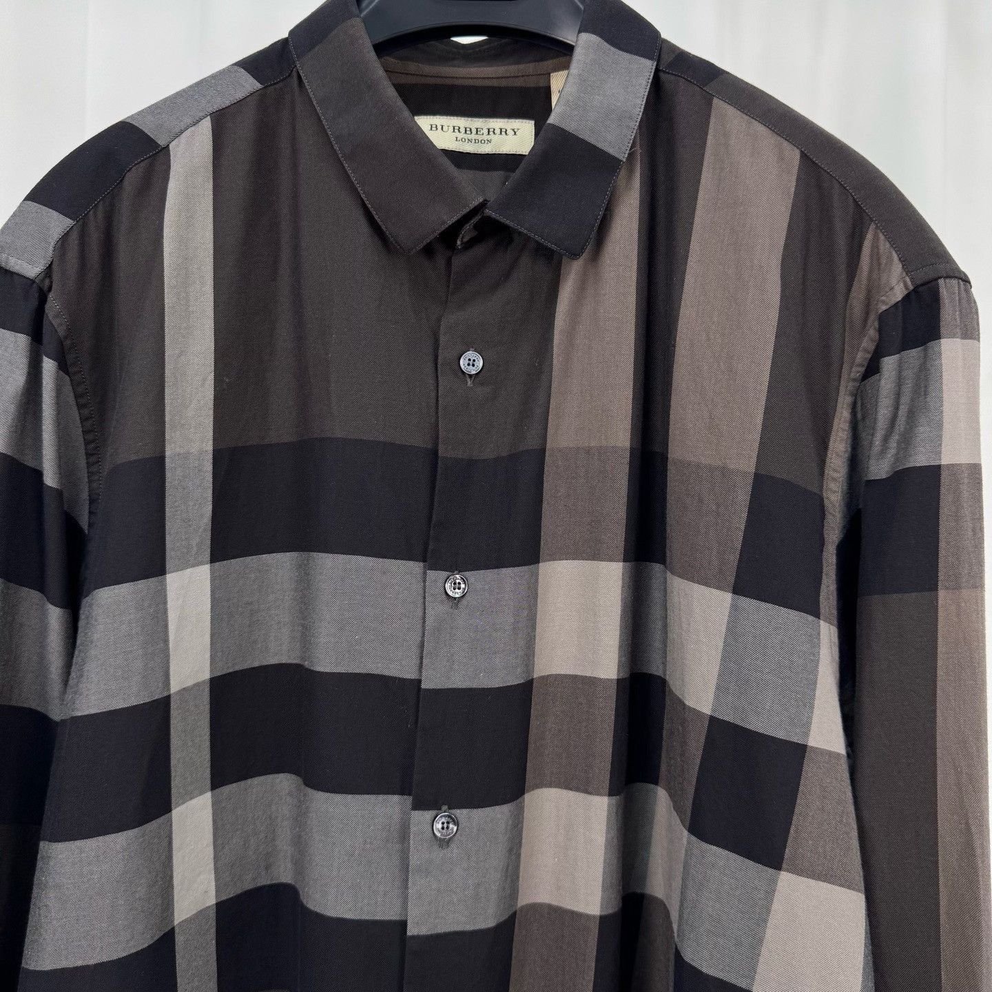 Burberry Burberry Classic Check Long-Sleeve Shirt Size US XL / EU 56 / 4 - 3 Thumbnail