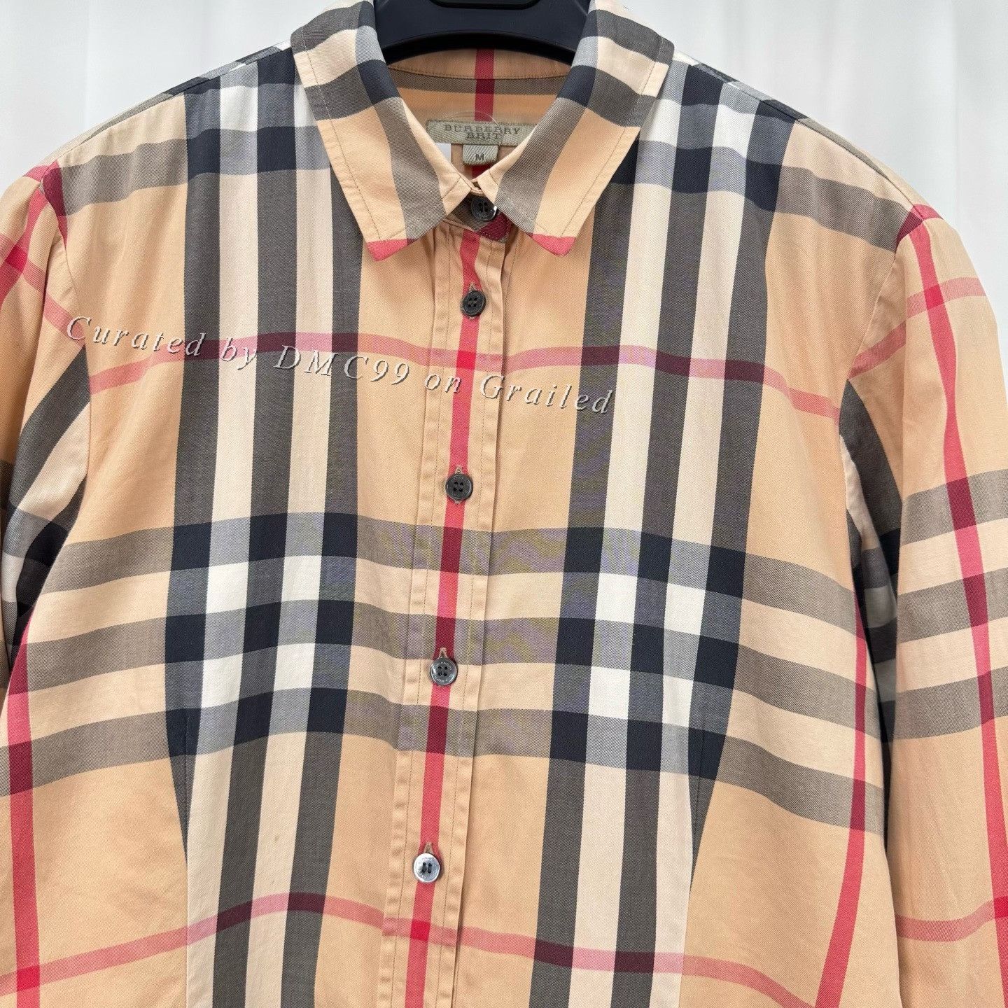 Burberry Burberry Classic Check Long-Sleeve Shirt Size US M / EU 48-50 / 2 - 2 Thumbnail