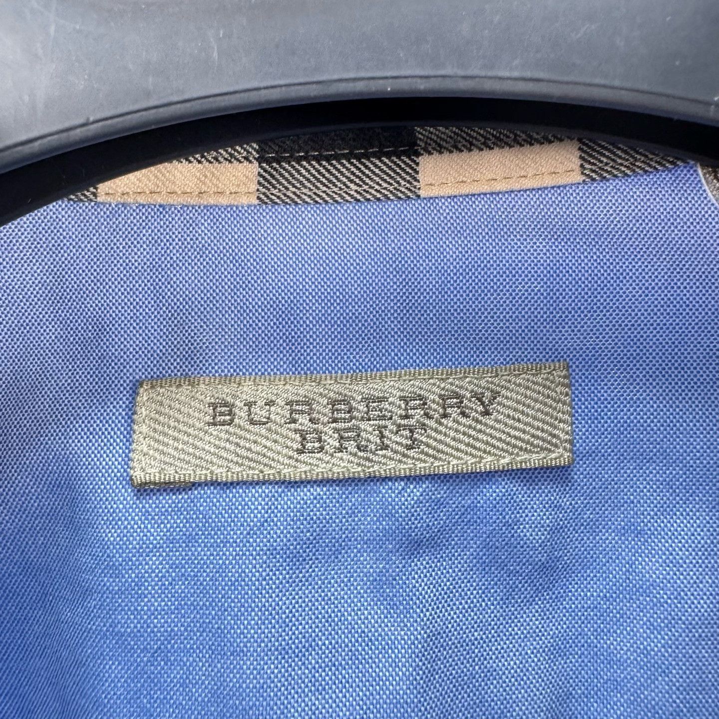 Burberry Burberry Embroidered Knight Check Long Sleeve Shirt Size US XS / EU 42 / 0 - 5 Thumbnail