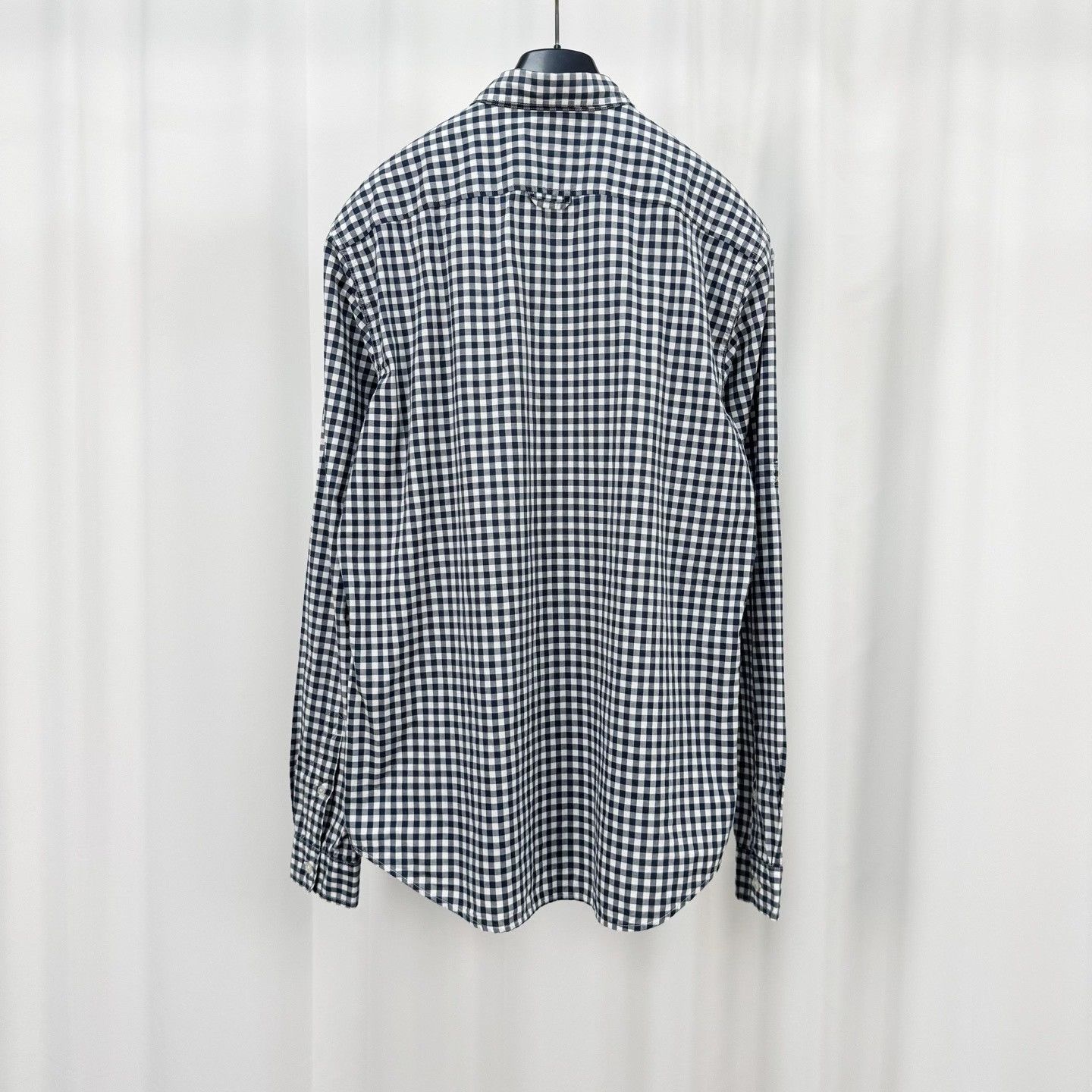 Burberry Burberry Embroidered War Horse Check Long Sleeve Shirt Size US M / EU 48-50 / 2 - 2 Thumbnail