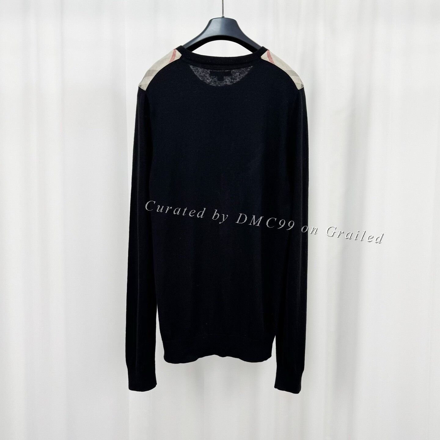 Burberry Burberry Checkered Patchwork Knit Sweater Size US M / EU 48-50 / 2 - 2 Thumbnail