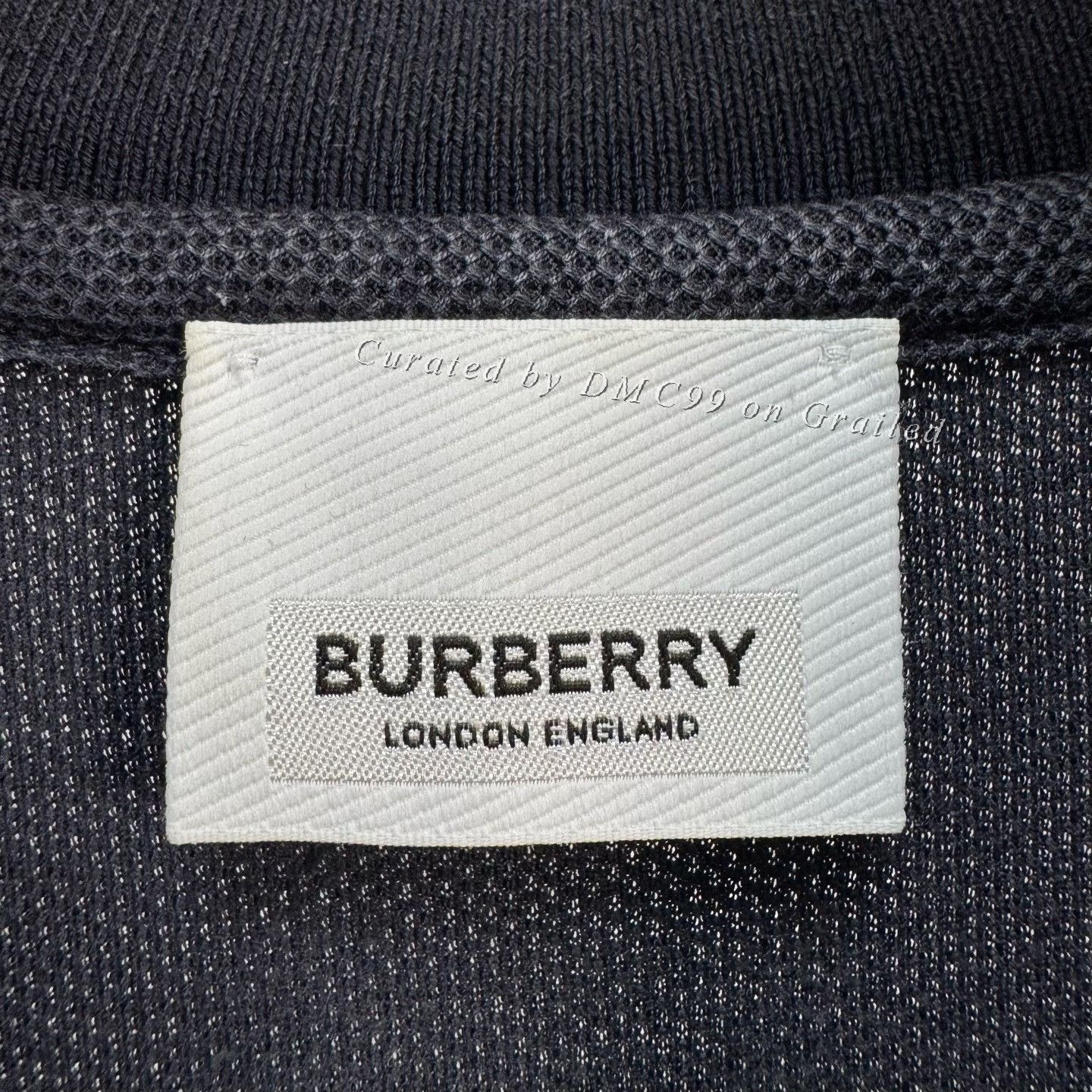 Burberry Burberry Check Embroidered Polo Short Sleeve Size US L / EU 52-54 / 3 - 5 Thumbnail