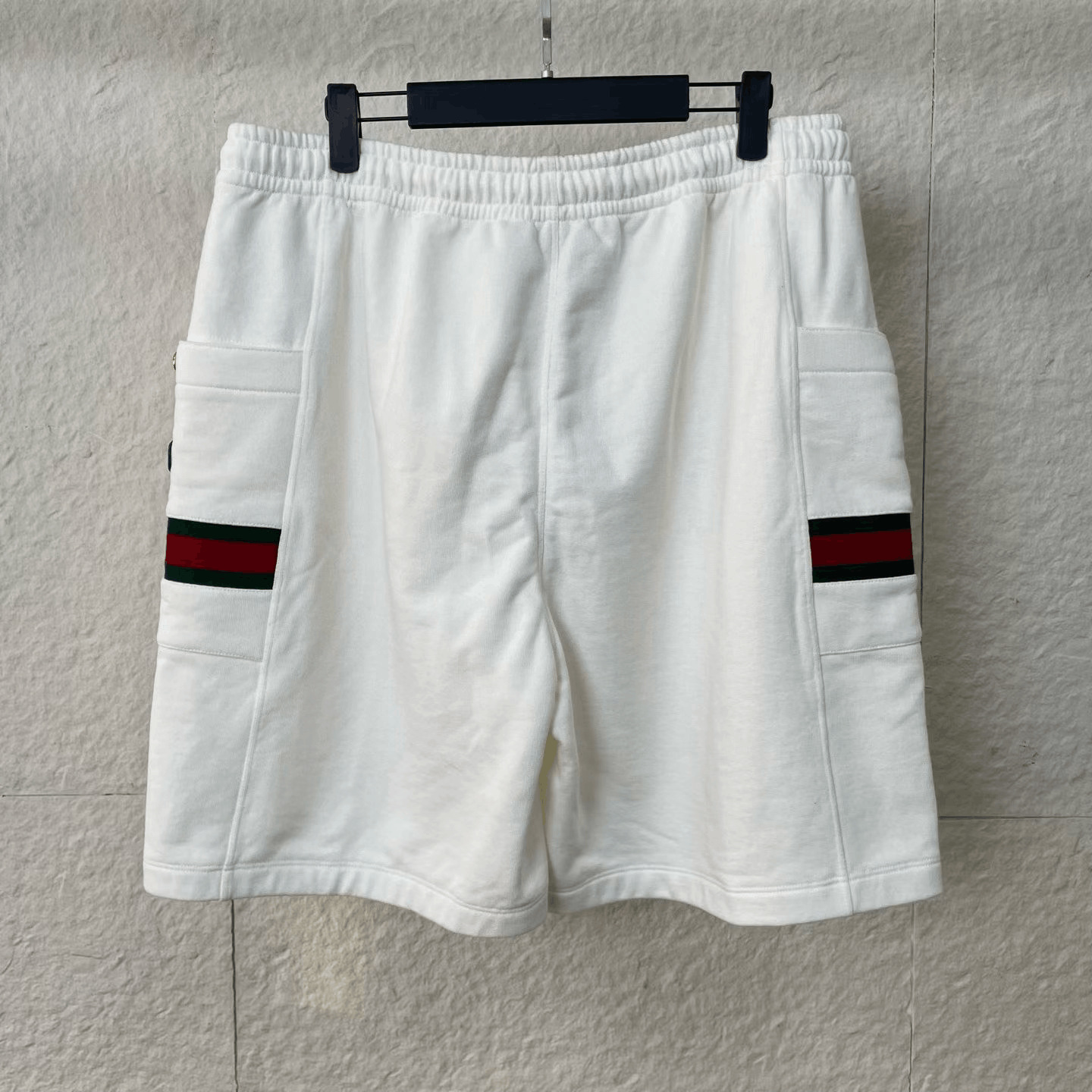 Gucci Gucci White Red Green Stripe Shorts Size US 26 / EU 42 - 2 Thumbnail