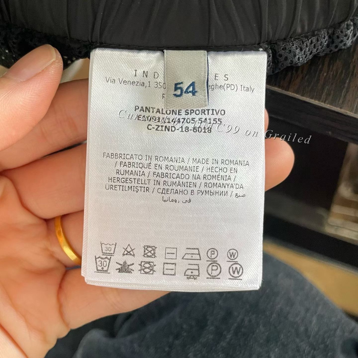Moncler Moncler Black Nylon Casual Pants Size US 36 / EU 52 - 4 Thumbnail