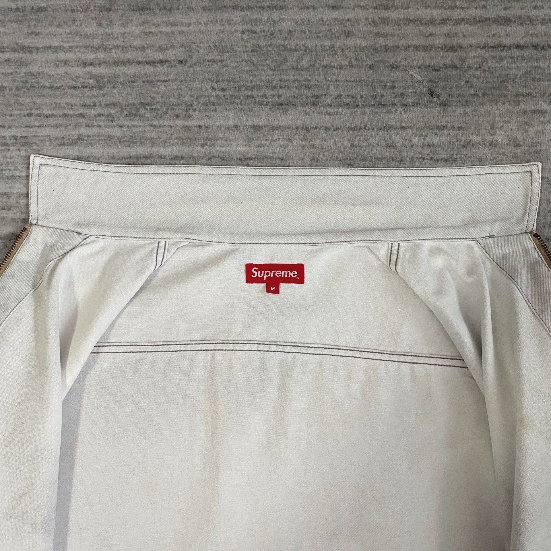 Supreme Supreme Alpaca Zip Jacket in White Size US M / EU 48-50 / 2 - 5 Thumbnail