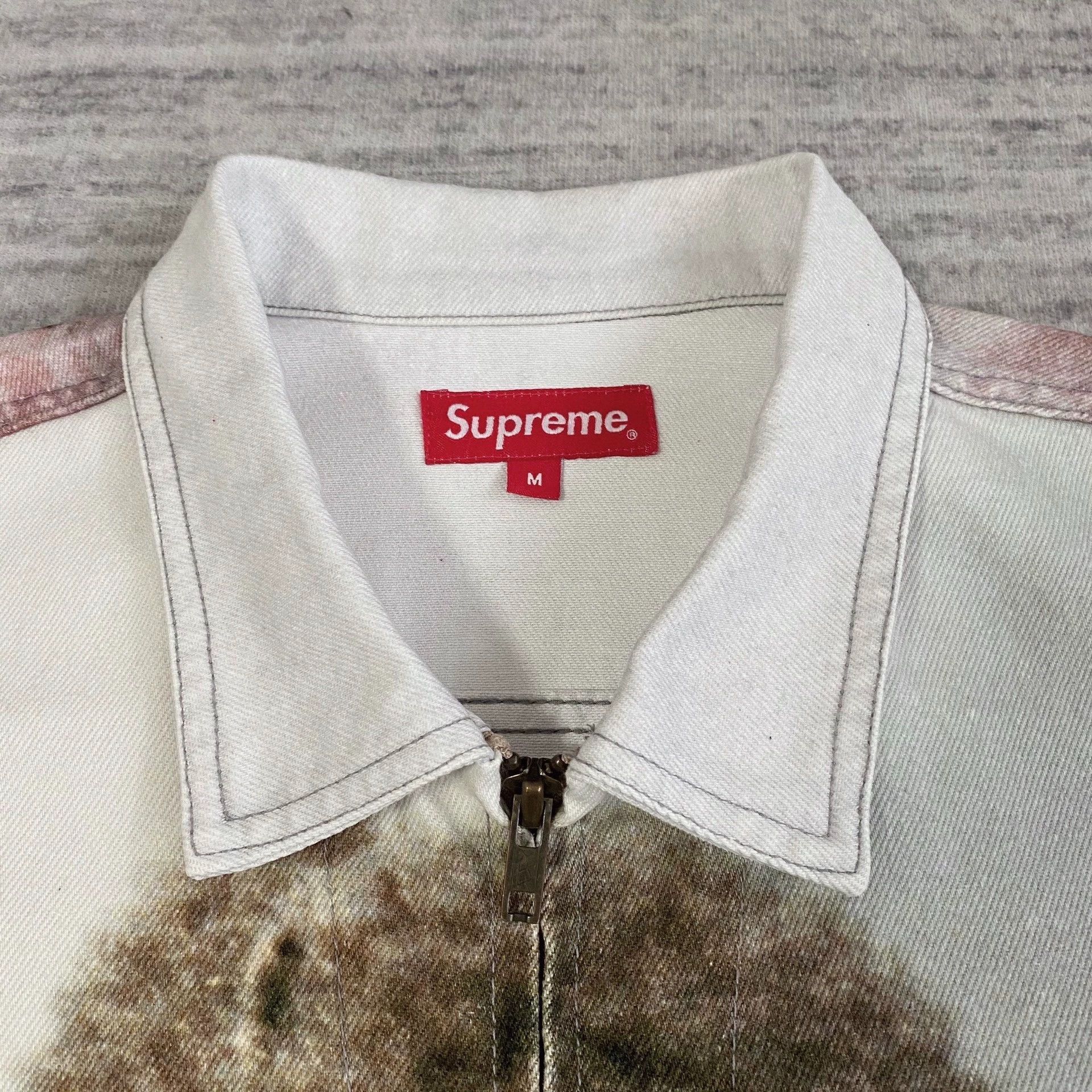 Supreme Supreme Alpaca Zip Jacket in White Size US M / EU 48-50 / 2 - 3 Thumbnail