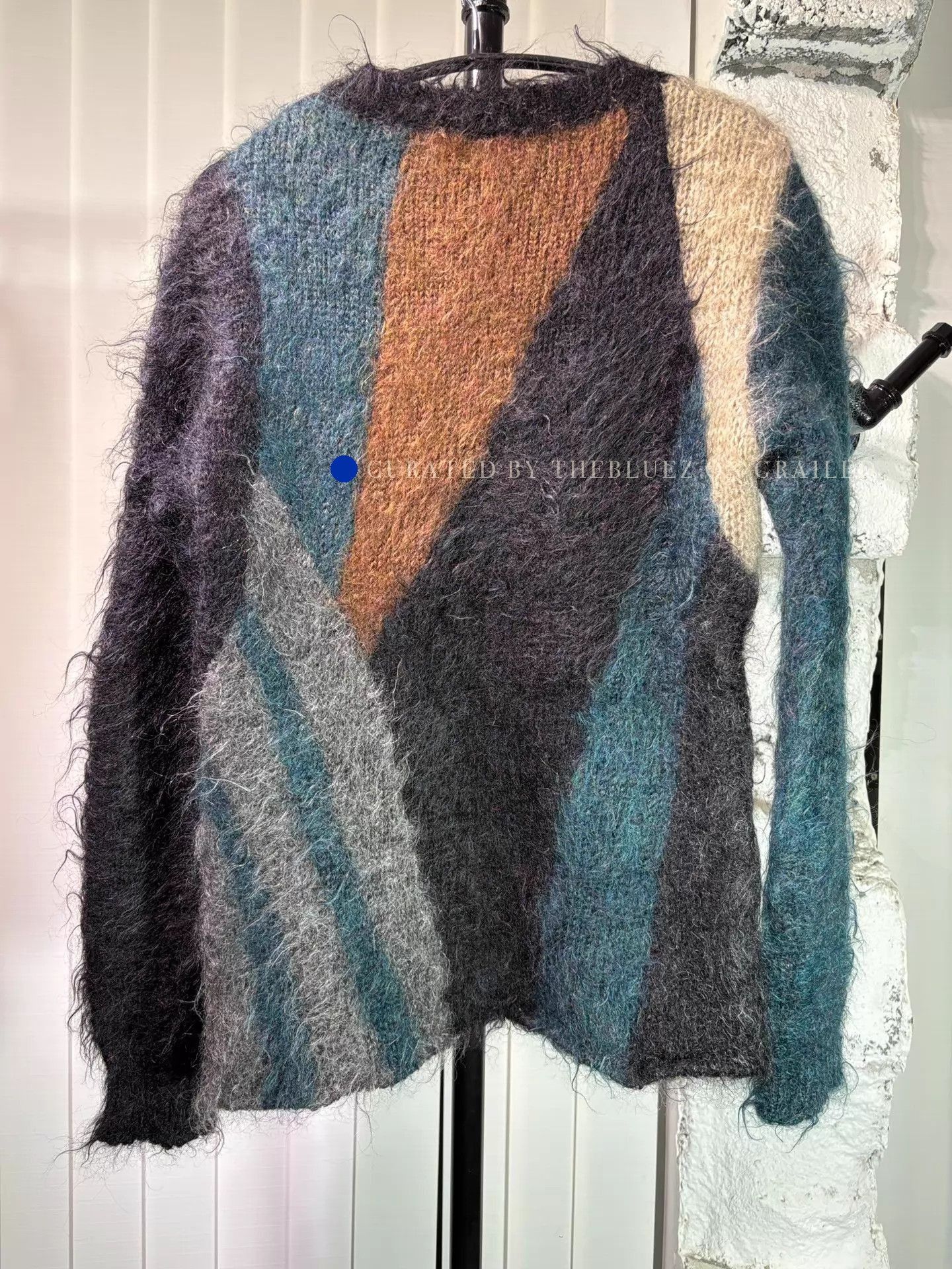 Undercover Colorblocked Mohair Sweater in Multi Size US S / EU 44-46 / 1 - 2 Thumbnail