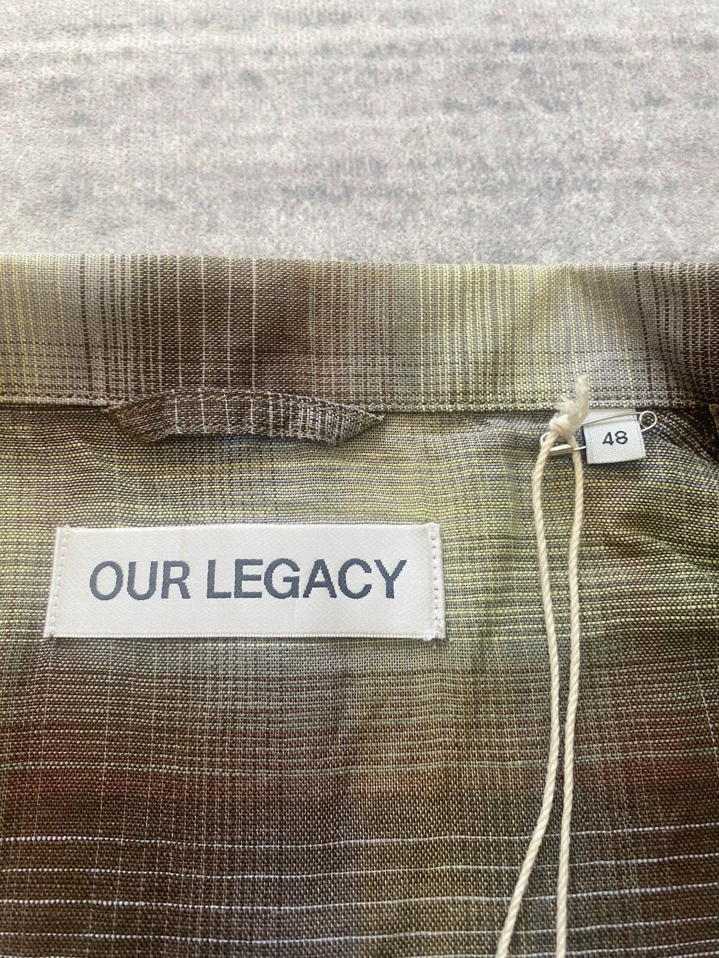 Our Legacy Murky Static Blurred Check Box Shirt Size US M / EU 48-50 / 2 - 6 Thumbnail