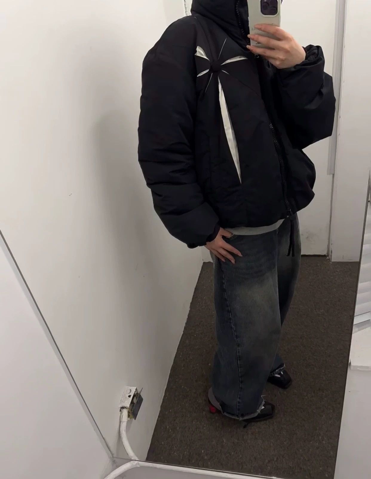 Kusikohc Origami-Inspired Black Jacket in Size Small Size US S / EU 44-46 / 1 - 4 Thumbnail