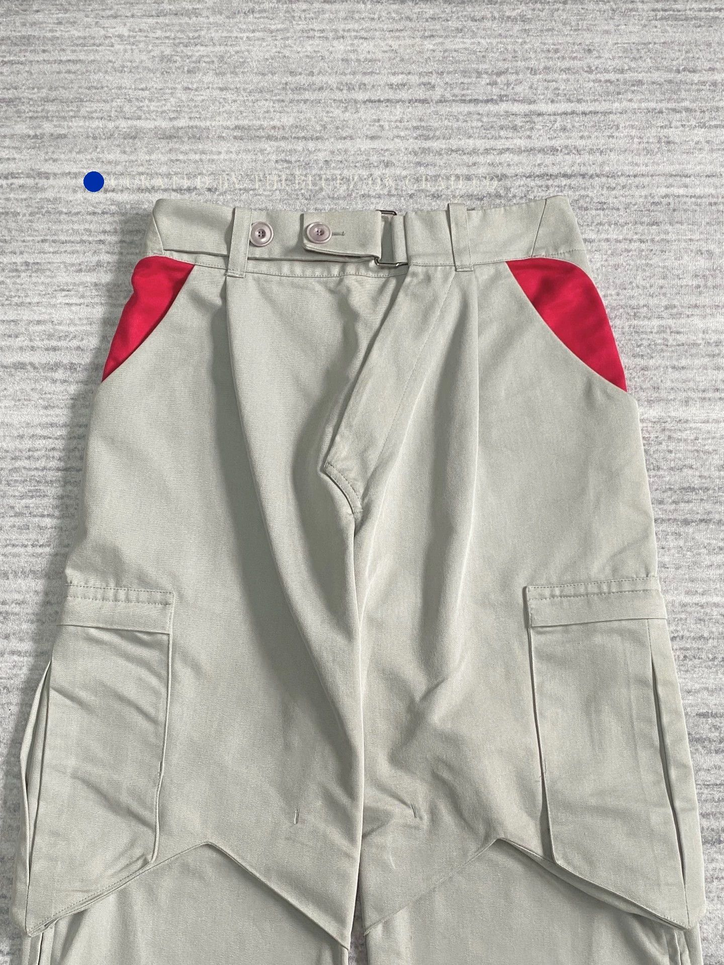 Kiko Kostadinov Unique Multi-Color Cargo Pants Size US 28 / EU 44 - 2 Thumbnail