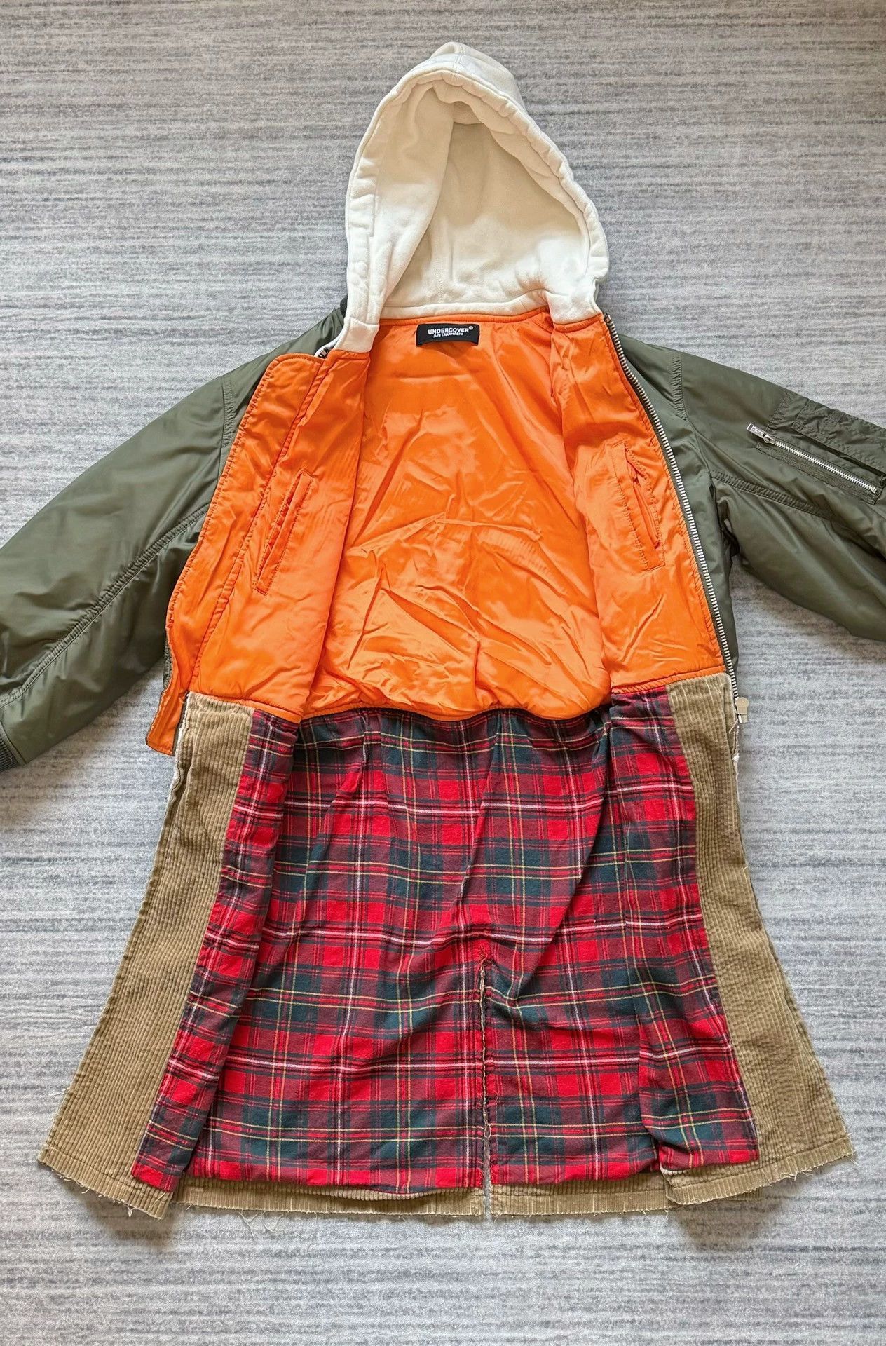 Undercover Corduroy Bomber Jacket in Green Size US S / EU 44-46 / 1 - 2 Thumbnail