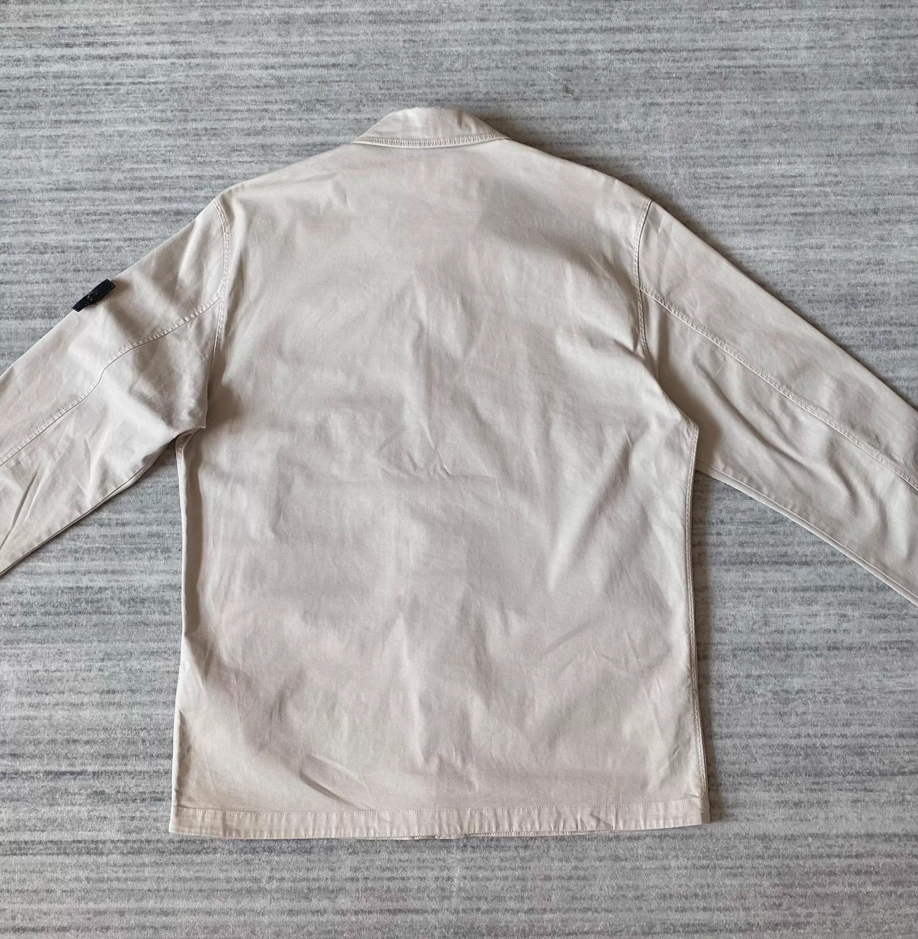 Stone Island Utility Flap Pocket Jacket in Beige Size US L / EU 52-54 / 3 - 4 Thumbnail