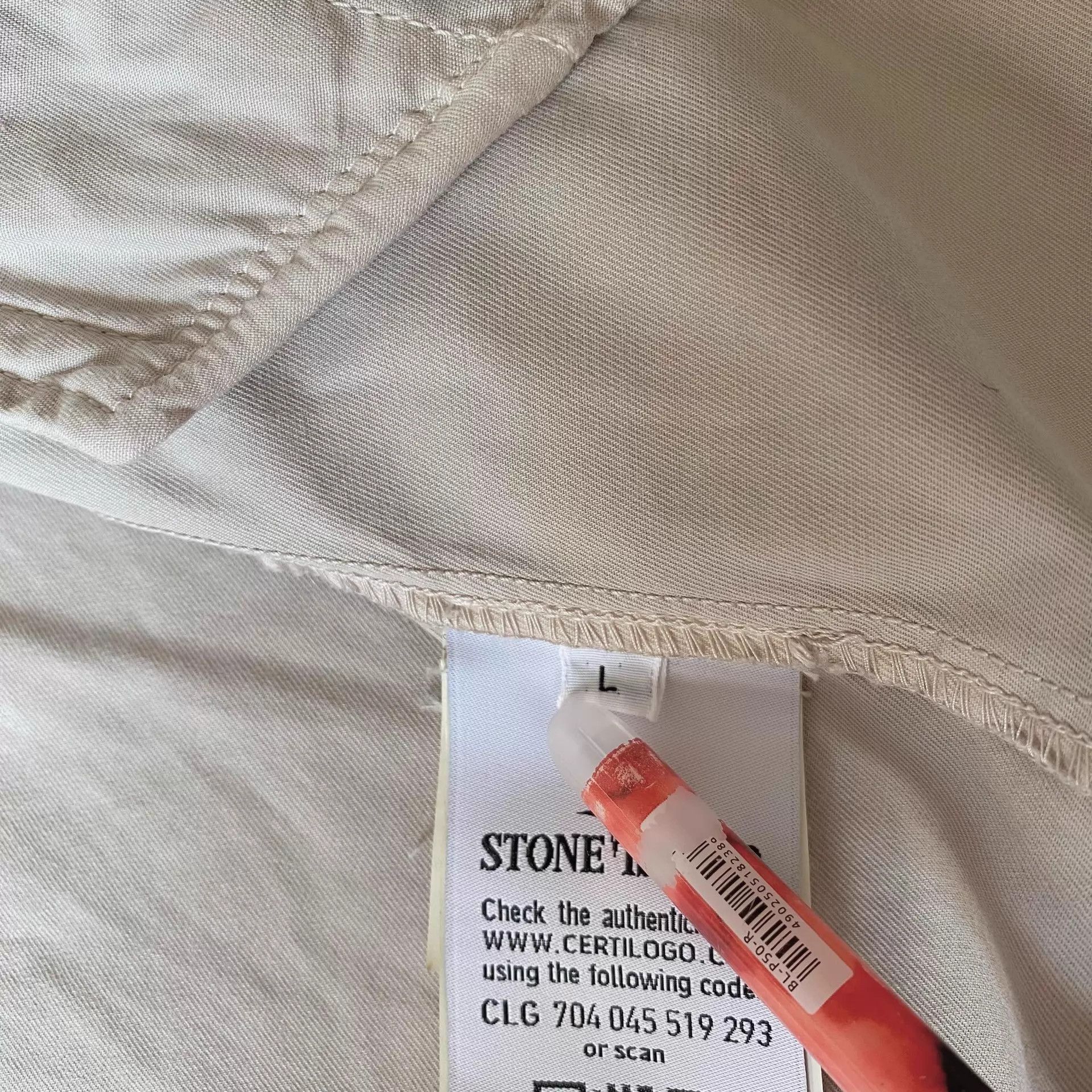 Stone Island Utility Flap Pocket Jacket in Beige Size US L / EU 52-54 / 3 - 7 Thumbnail