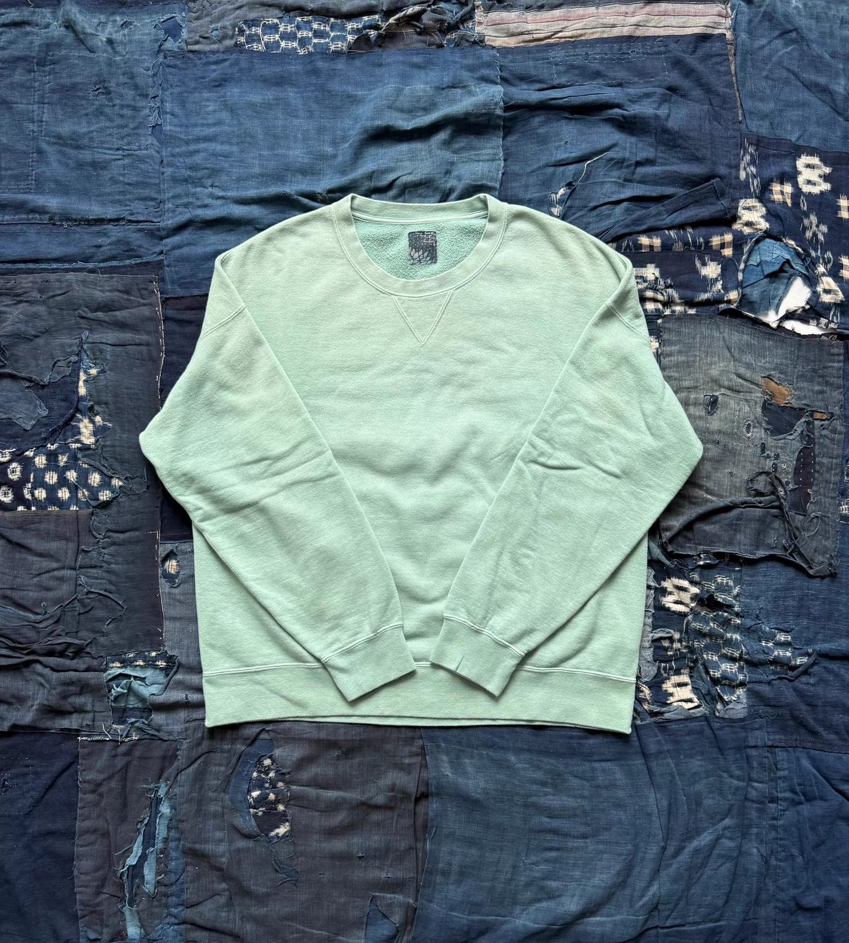 Visvim Vintage Green Long Sleeve Sweatshirt Size US XL / EU 56 / 4 - 4 Thumbnail