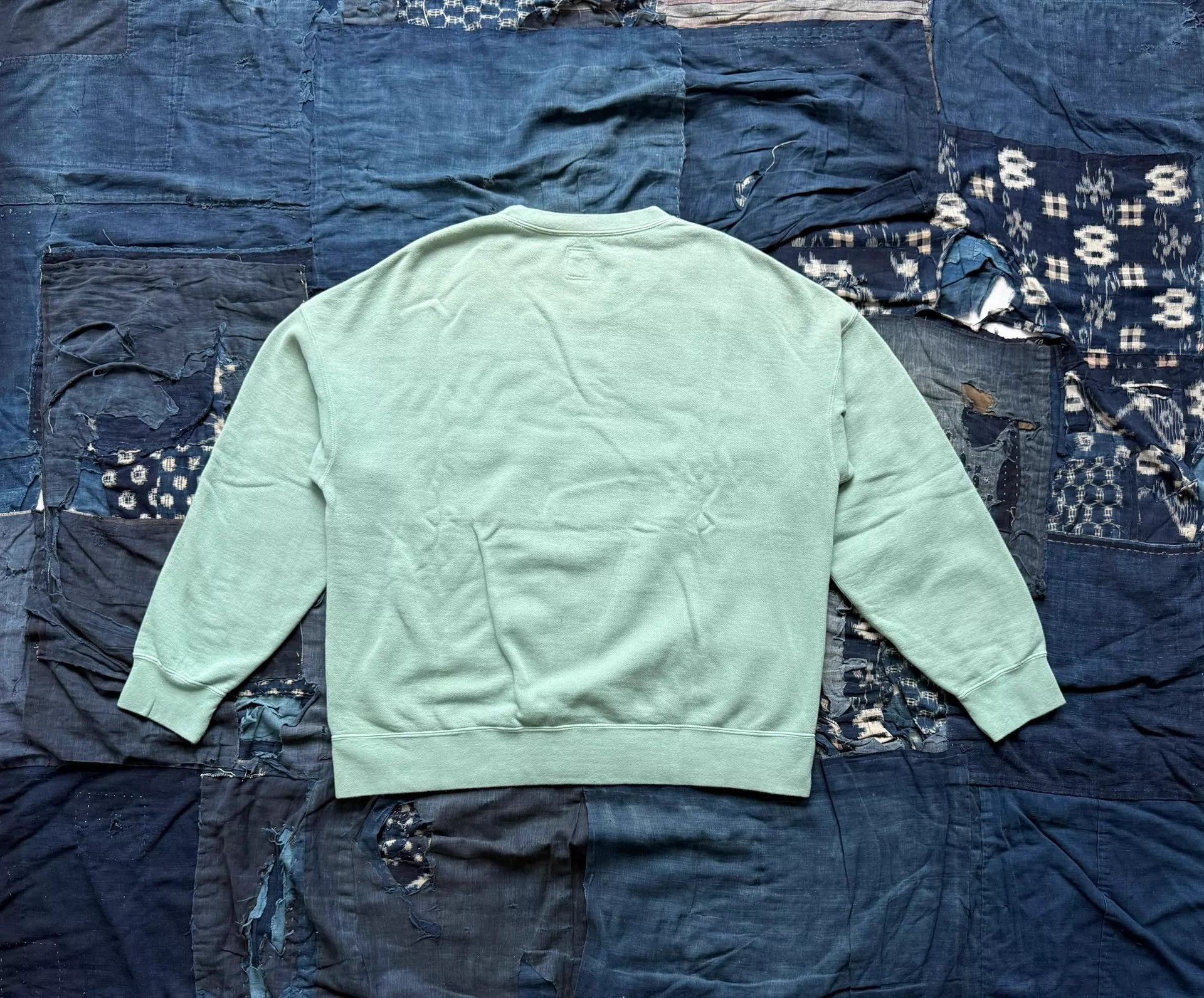 Visvim Vintage Green Long Sleeve Sweatshirt Size US XL / EU 56 / 4 - 2 Thumbnail