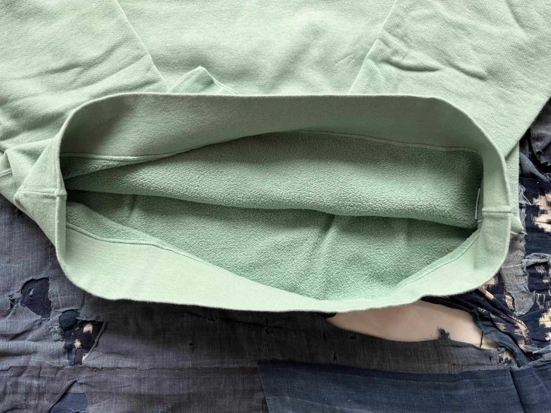 Visvim Vintage Green Long Sleeve Sweatshirt Size US XL / EU 56 / 4 - 8 Thumbnail