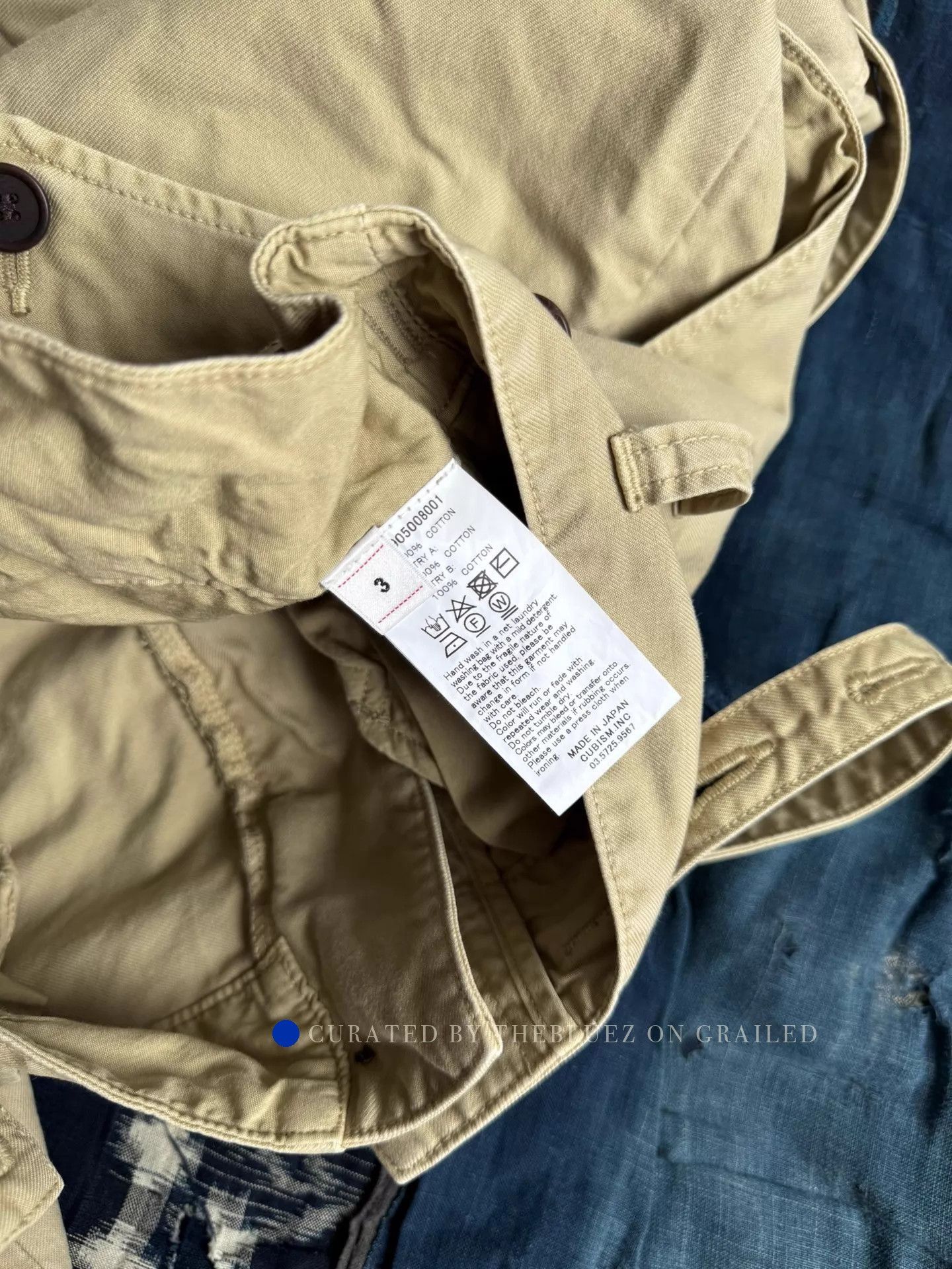Visvim Vintage Washed Casual Pants in Beige Size US 34 / EU 50 - 9 Thumbnail