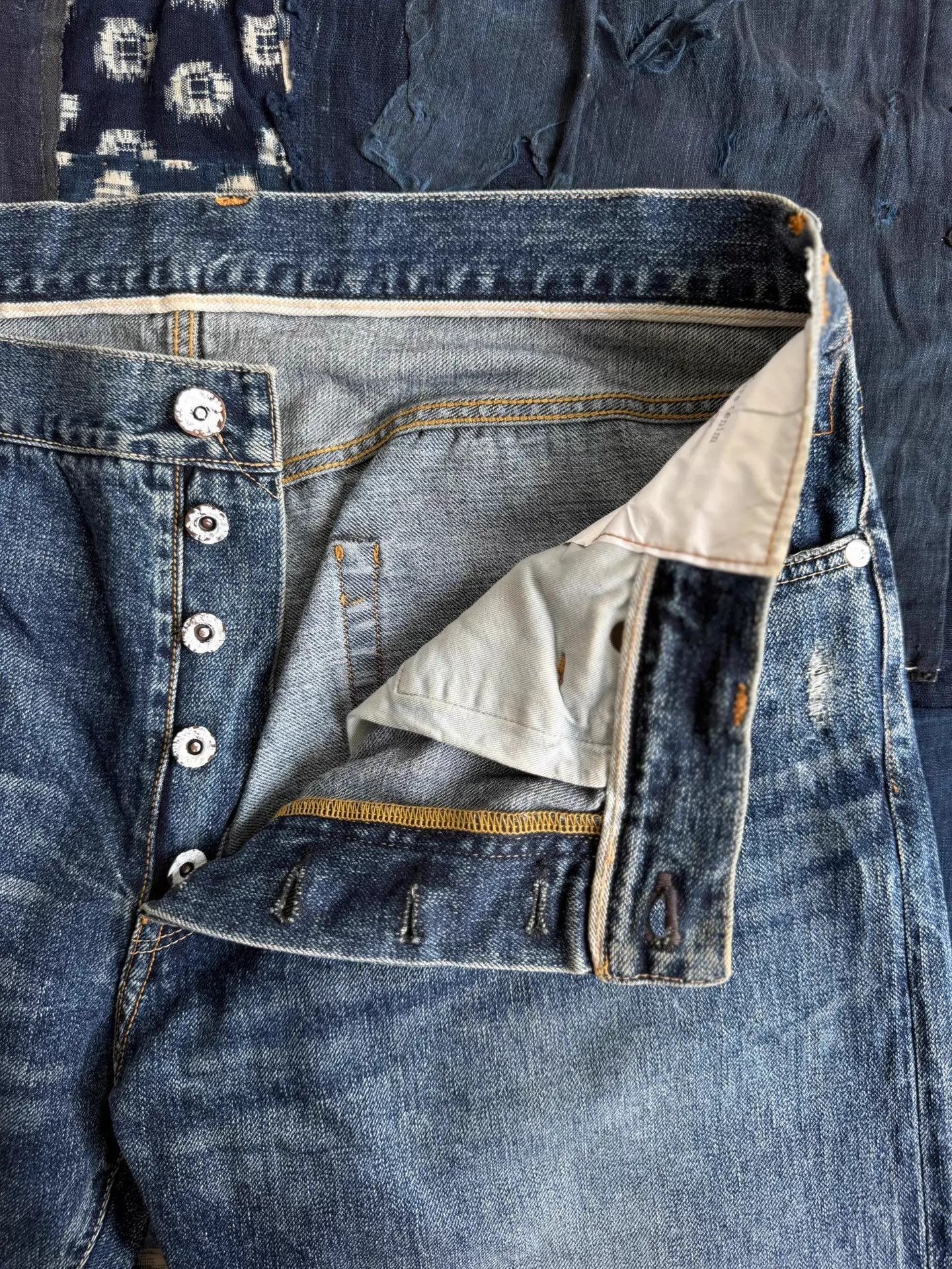 Visvim Social Sculpture Washed Blue Jeans Size US 36 / EU 52 - 7 Thumbnail