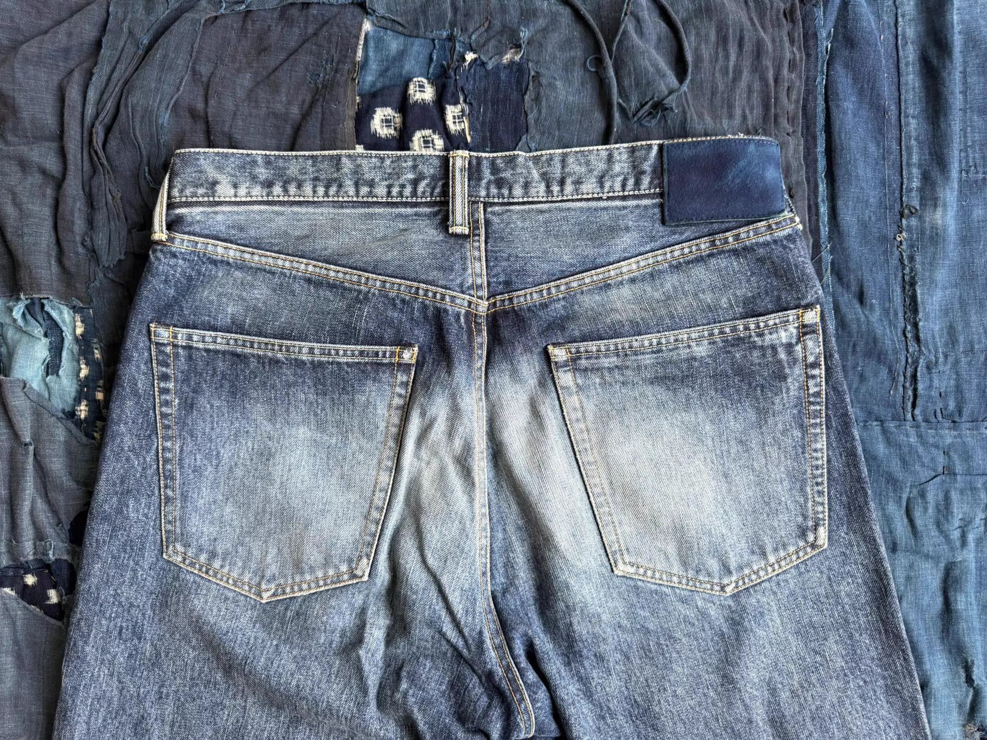 Visvim Wide Leg Denim Jeans in Blue Size US 34 / EU 50 - 5 Thumbnail