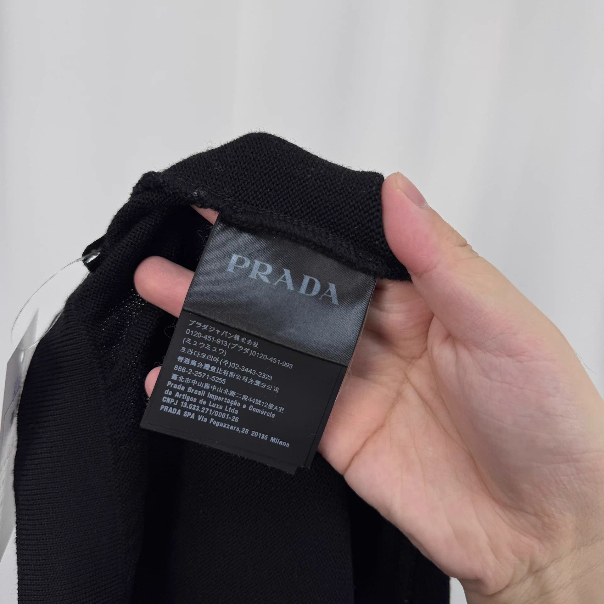 Prada Sleek Black Knit Casual Pants Size US 32 / EU 48 - 7 Thumbnail