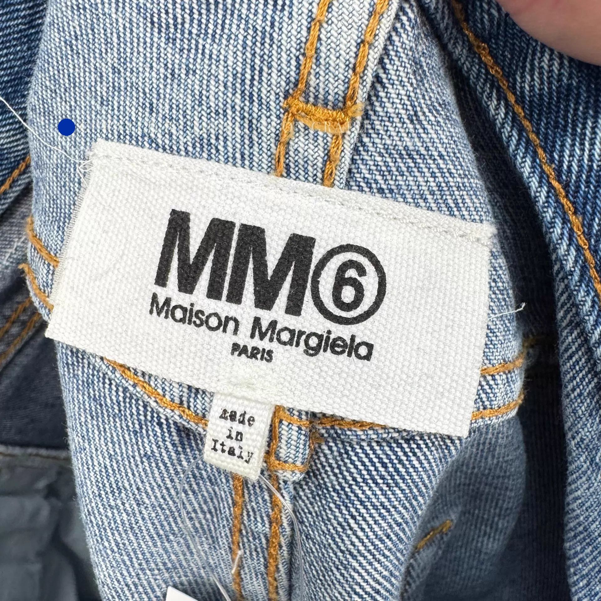 Maison Margiela Distressed Blue Raw Hem Denim Shorts Size US 32 / EU 48 - 5 Thumbnail