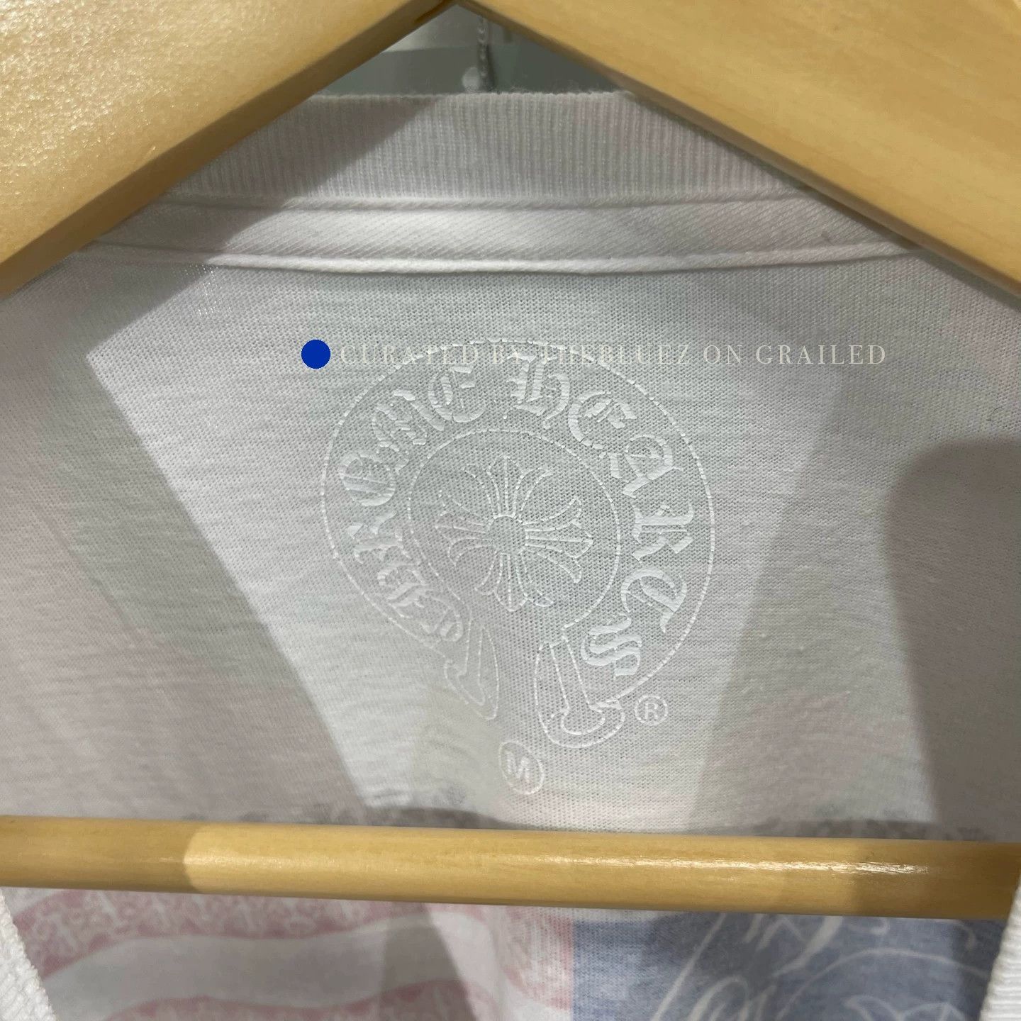 Chrome Hearts Vintage Sword Flag Print Short Sleeve Tee Size US M / EU 48-50 / 2 - 3 Thumbnail