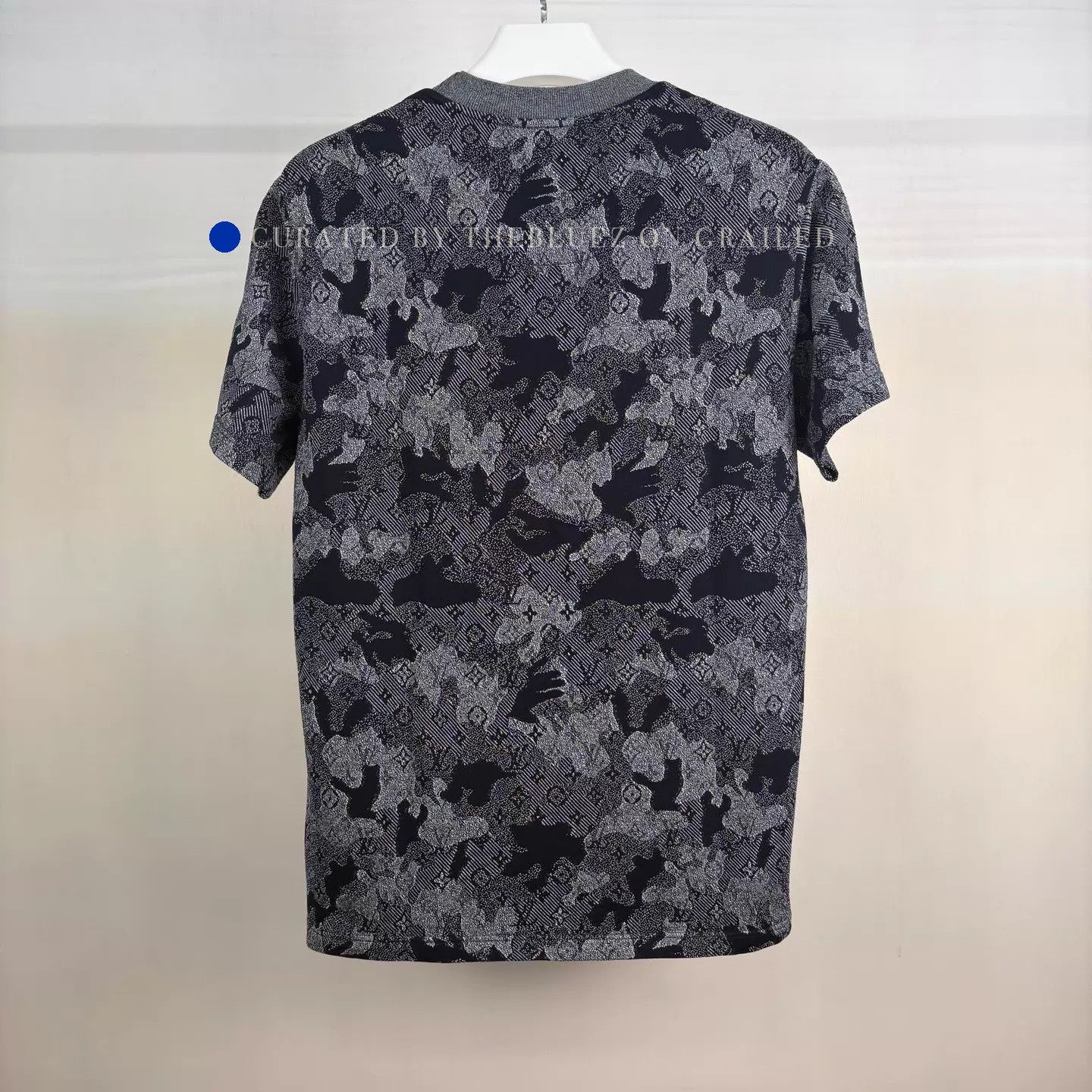 Louis Vuitton Multi Printed Short Sleeve Knit T-Shirt Size US XL / EU 56 / 4 - 2 Thumbnail