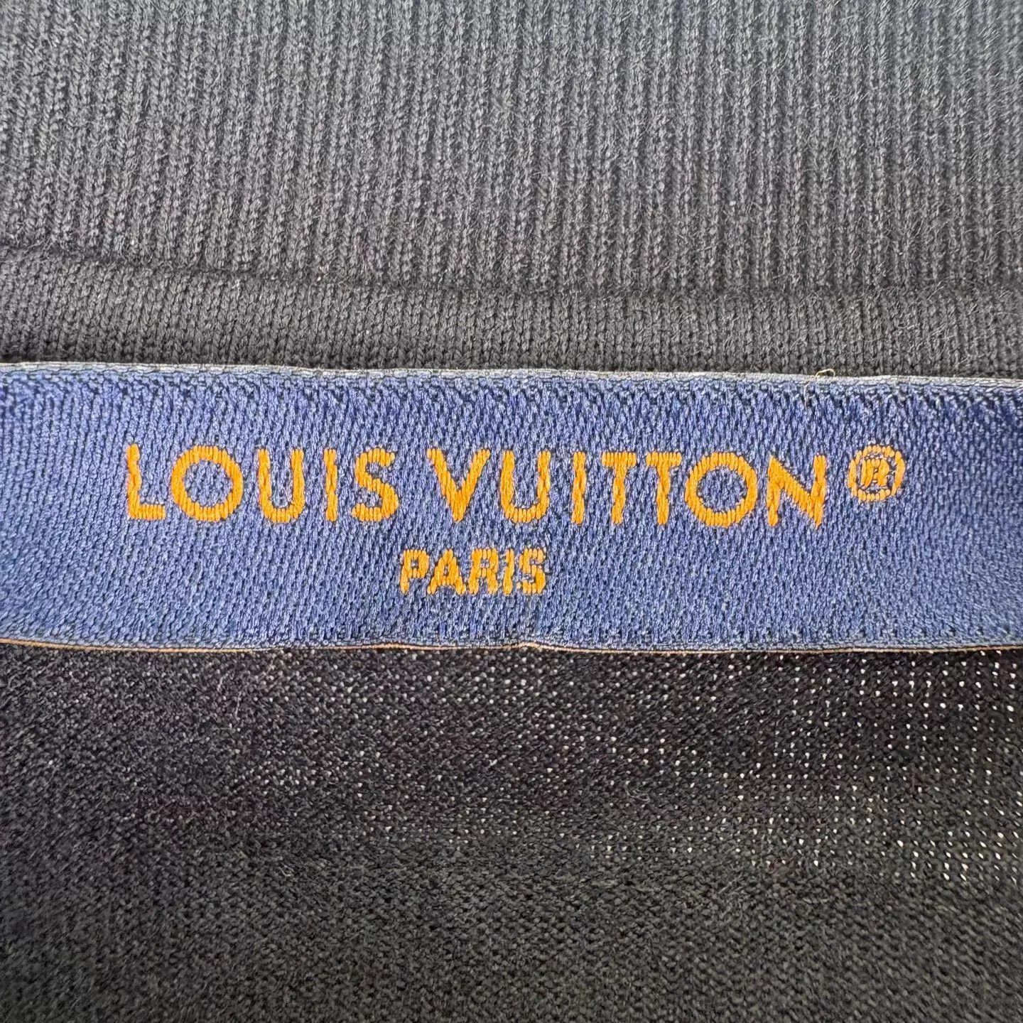 Louis Vuitton Black Concert Print Short Sleeve Tee Size US XS / EU 42 / 0 - 5 Thumbnail