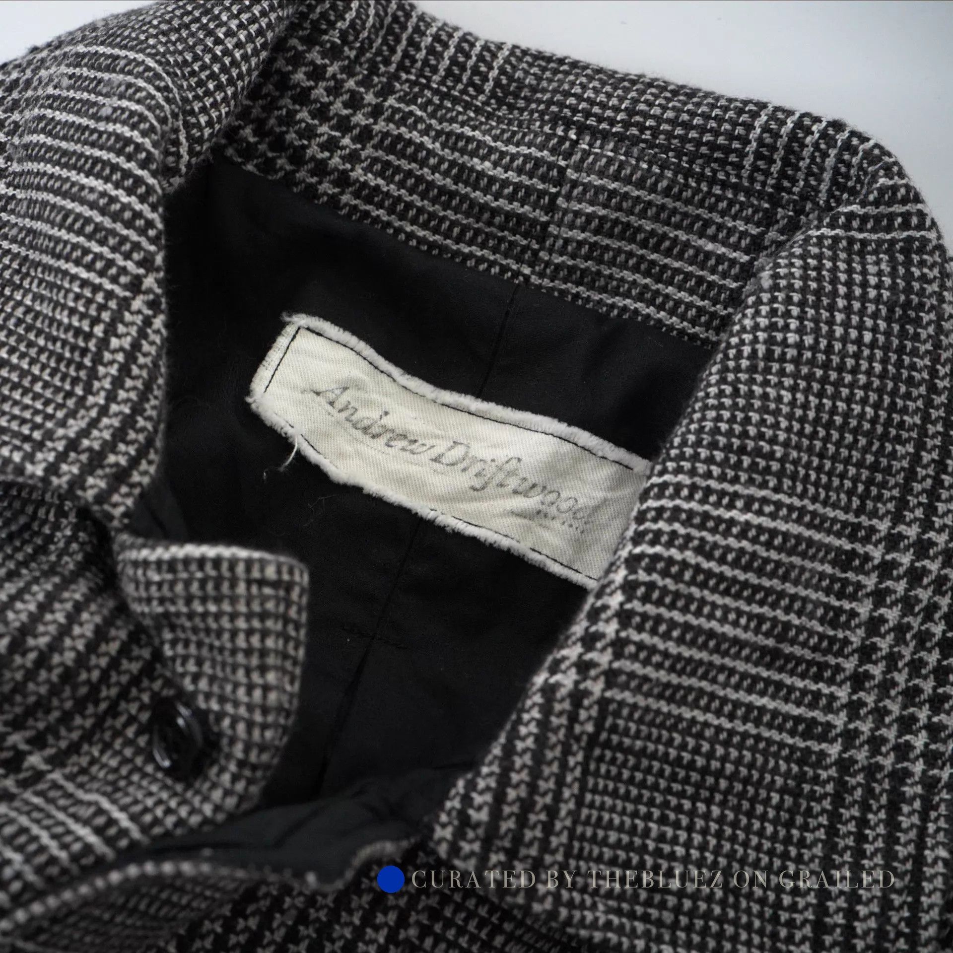 Andrew Glen Check Multi-Color Heavy Coat Size US M / EU 48-50 / 2 - 2 Thumbnail