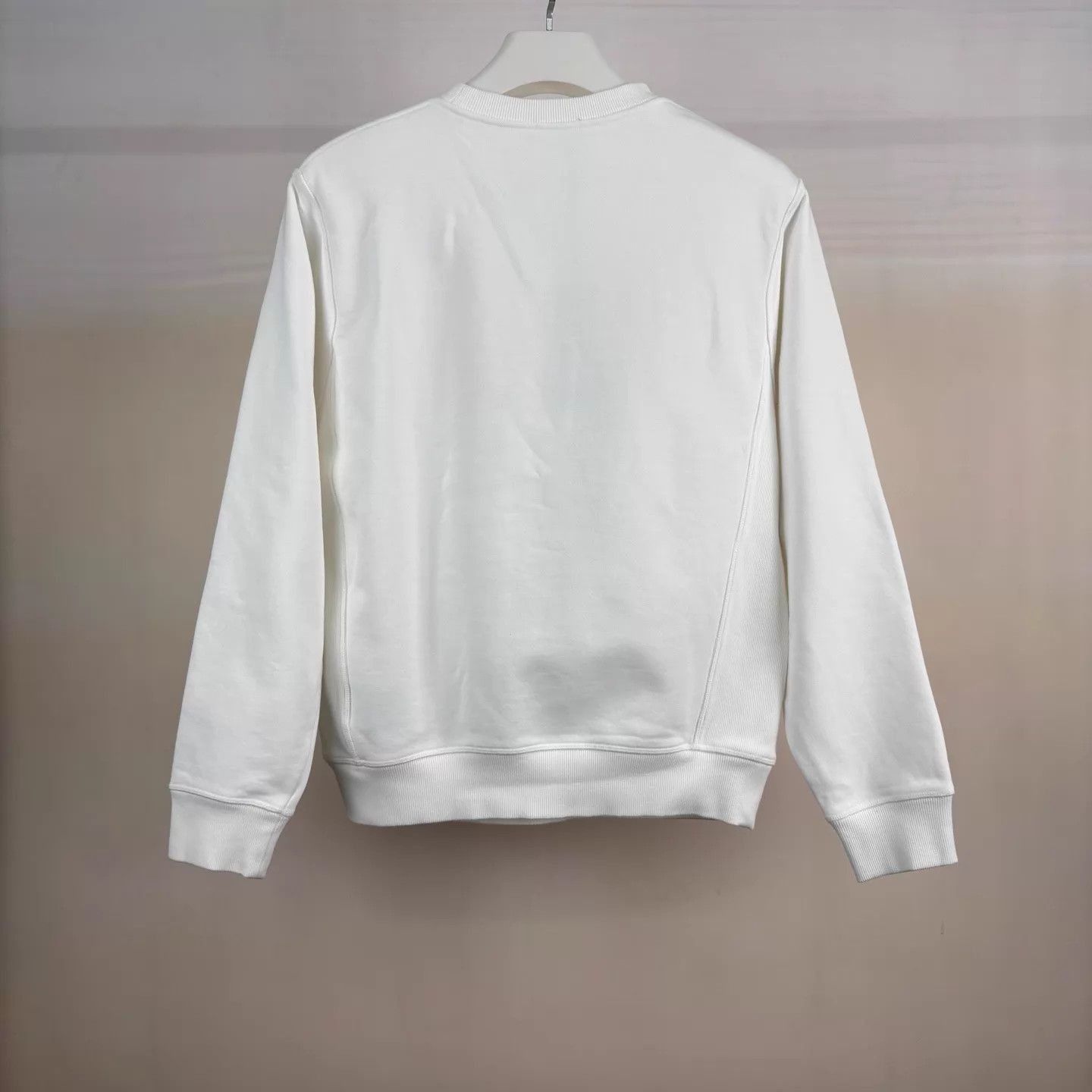 Dior Unique White Sweatshirt with Artistic Design Size US M / EU 48-50 / 2 - 2 Thumbnail