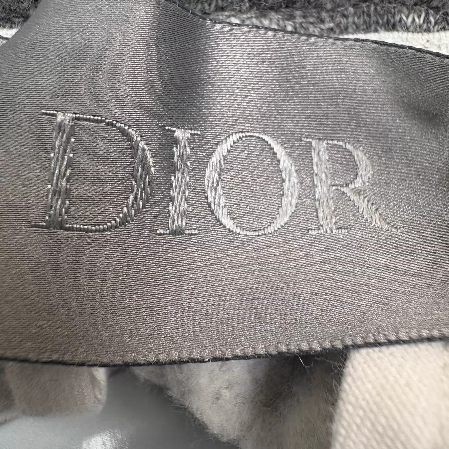Dior Casual Gray Shorts with Embroidered Logo Size US 32 / EU 48 - 4 Thumbnail