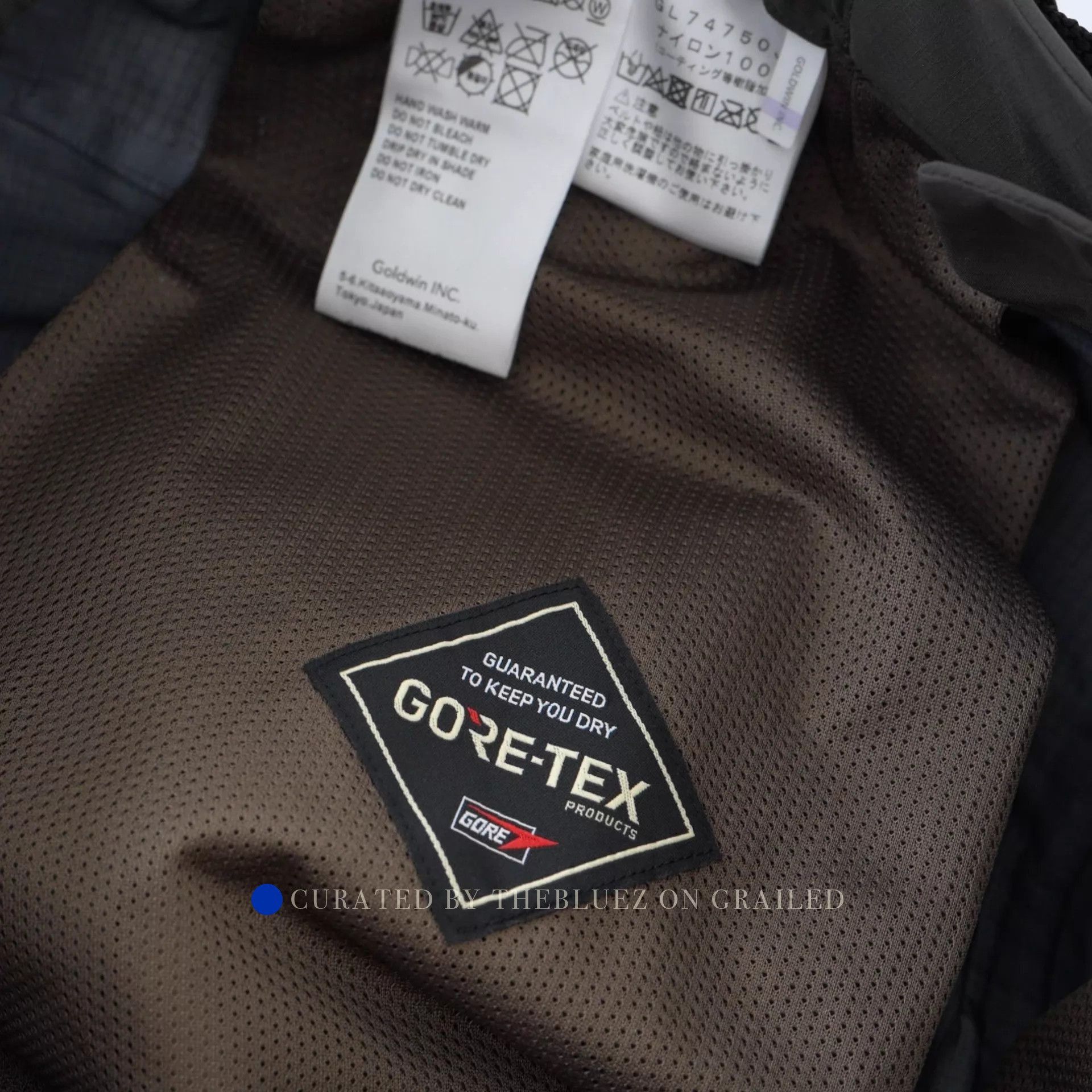 Goldwin Brown GORE-TEX Pro Ski Pants, Size 34 Size US 34 / EU 50 - 7 Thumbnail