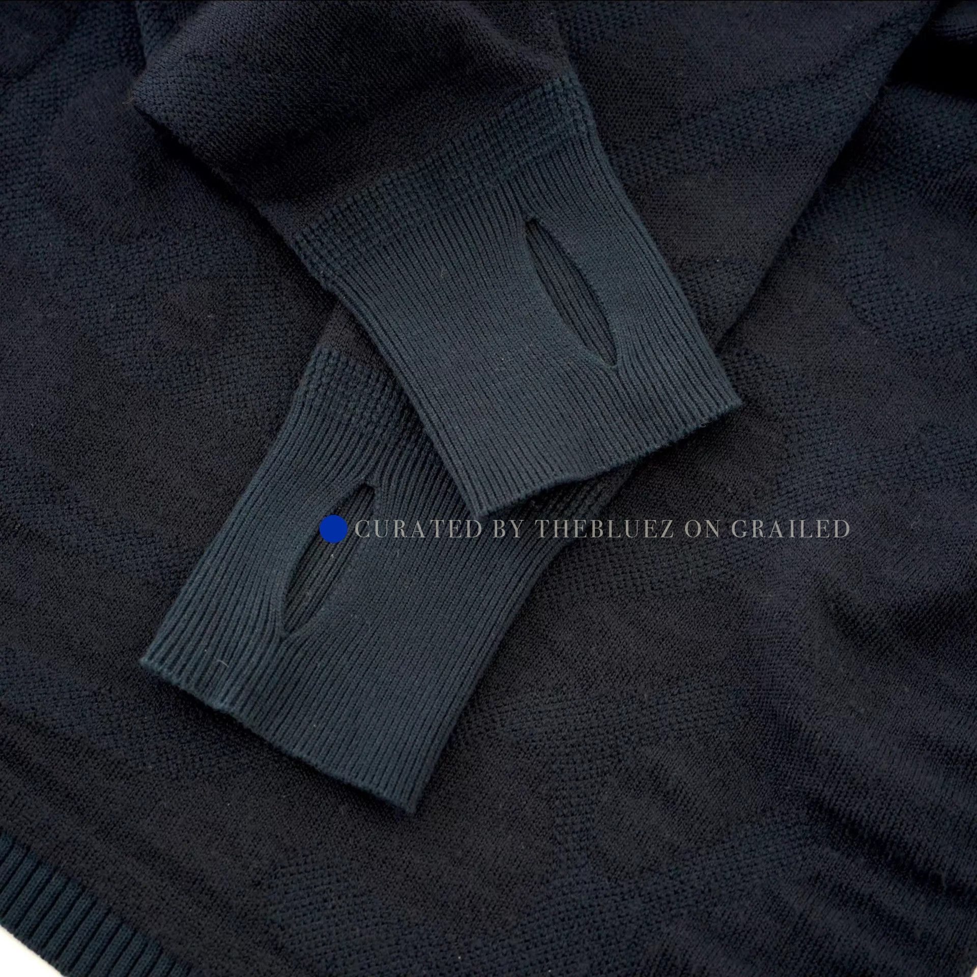 Goldwin Cozy Dark Navy Knit Top Size US L / EU 52-54 / 3 - 4 Thumbnail