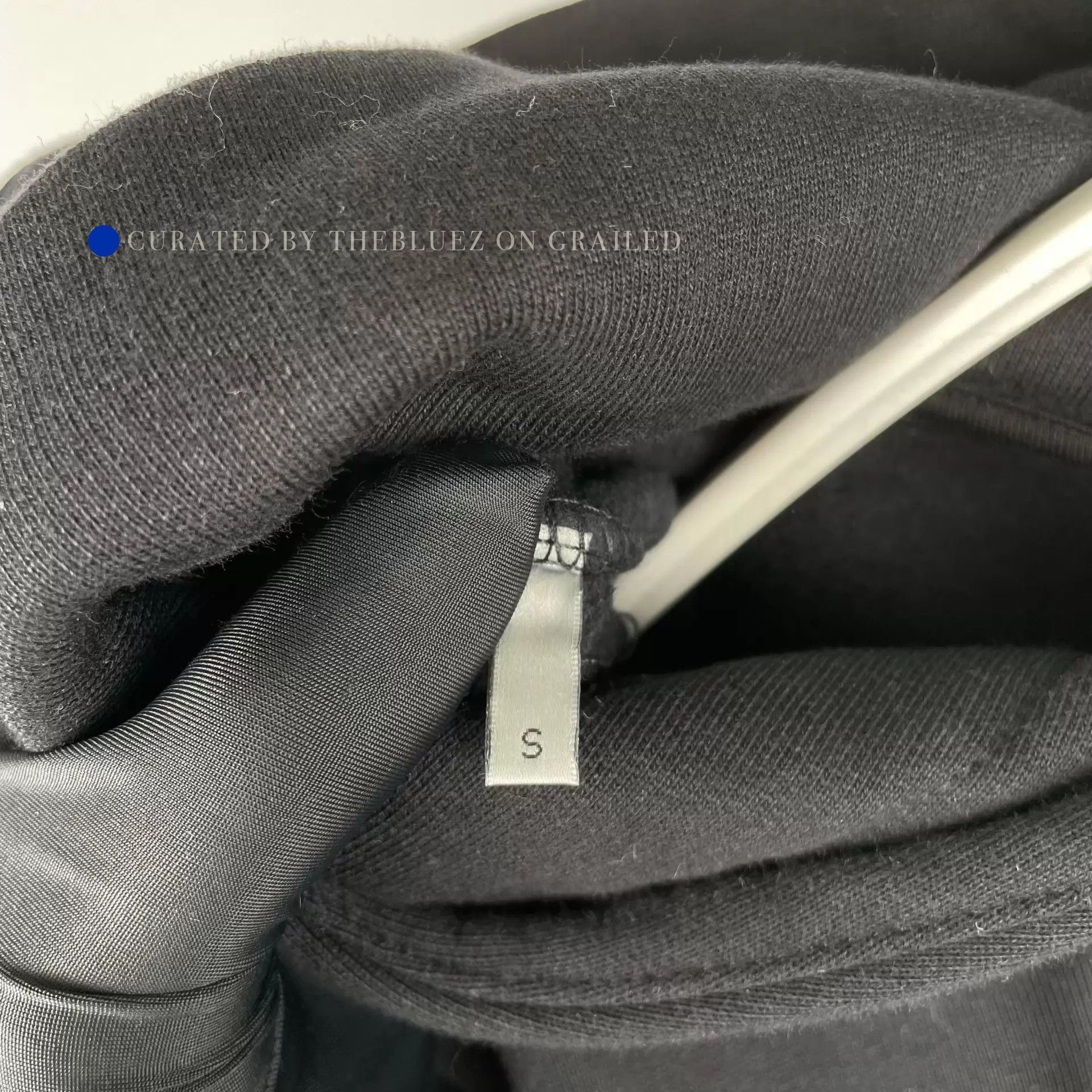 Dior Oversized Black Fleece Hoodie Size US S / EU 44-46 / 1 - 8 Thumbnail