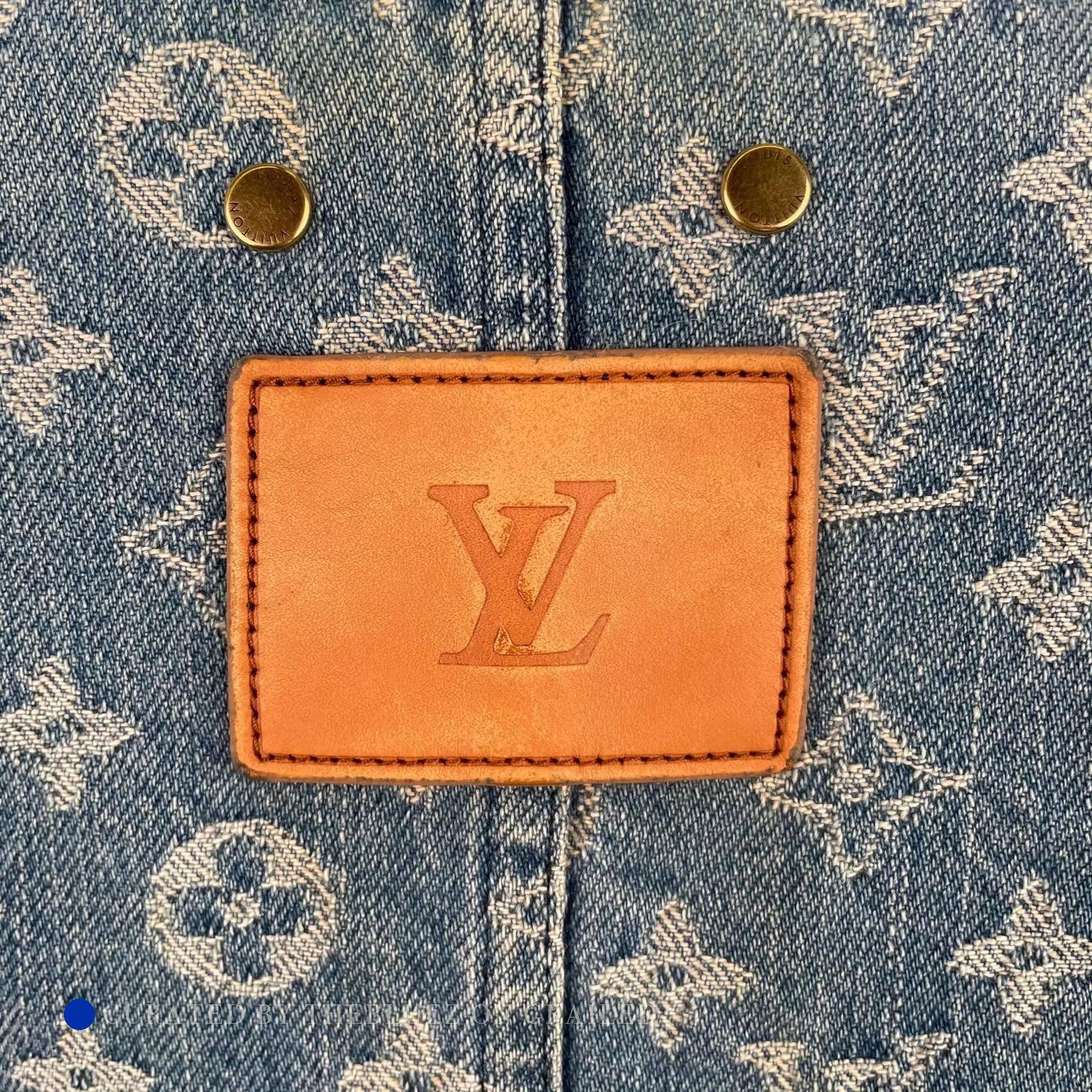 Louis Vuitton Classic Blue Denim Jacket Size US M / EU 48-50 / 2 - 3 Thumbnail