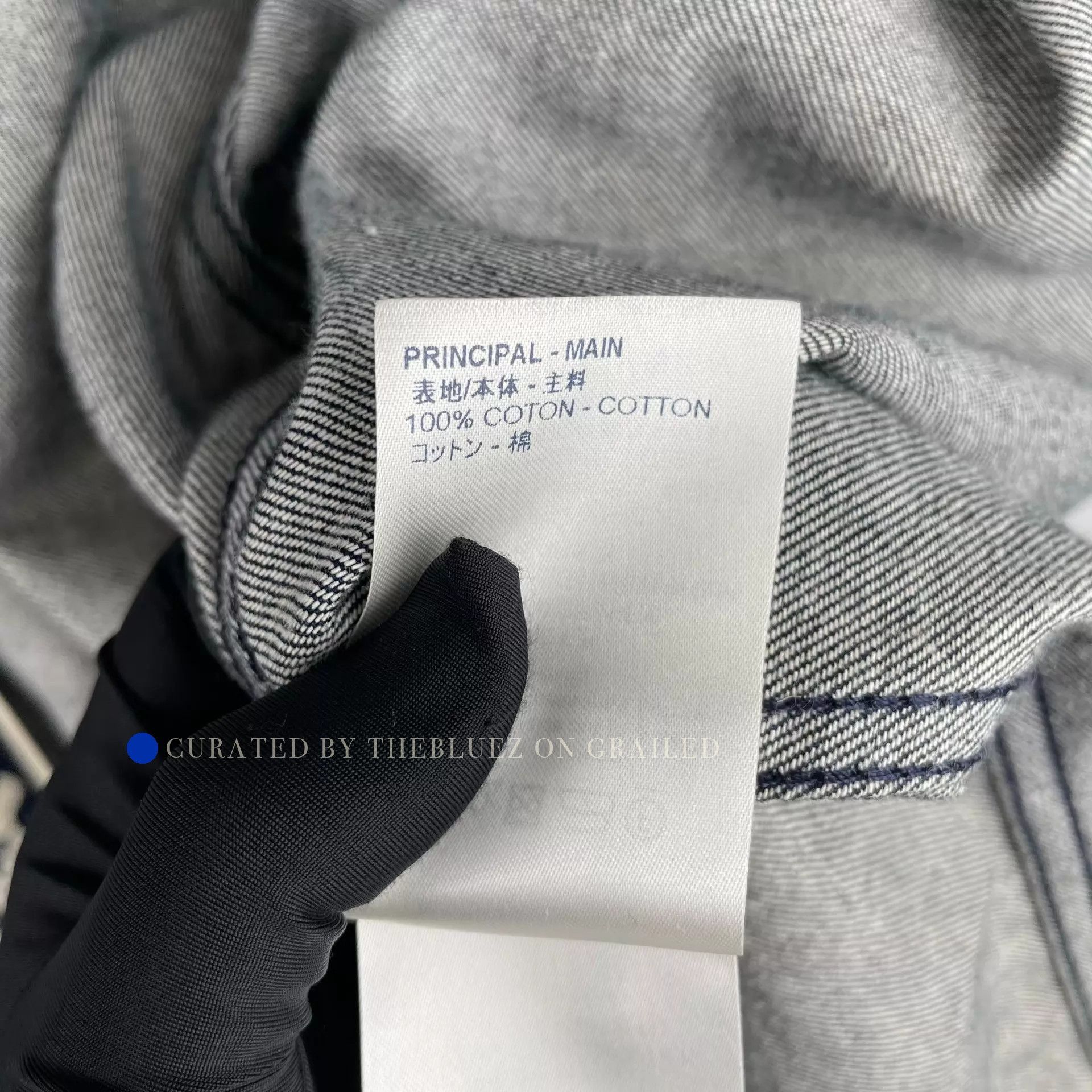 Louis Vuitton Colorblock T-shirt in Blue Size US M / EU 48-50 / 2 - 4 Thumbnail